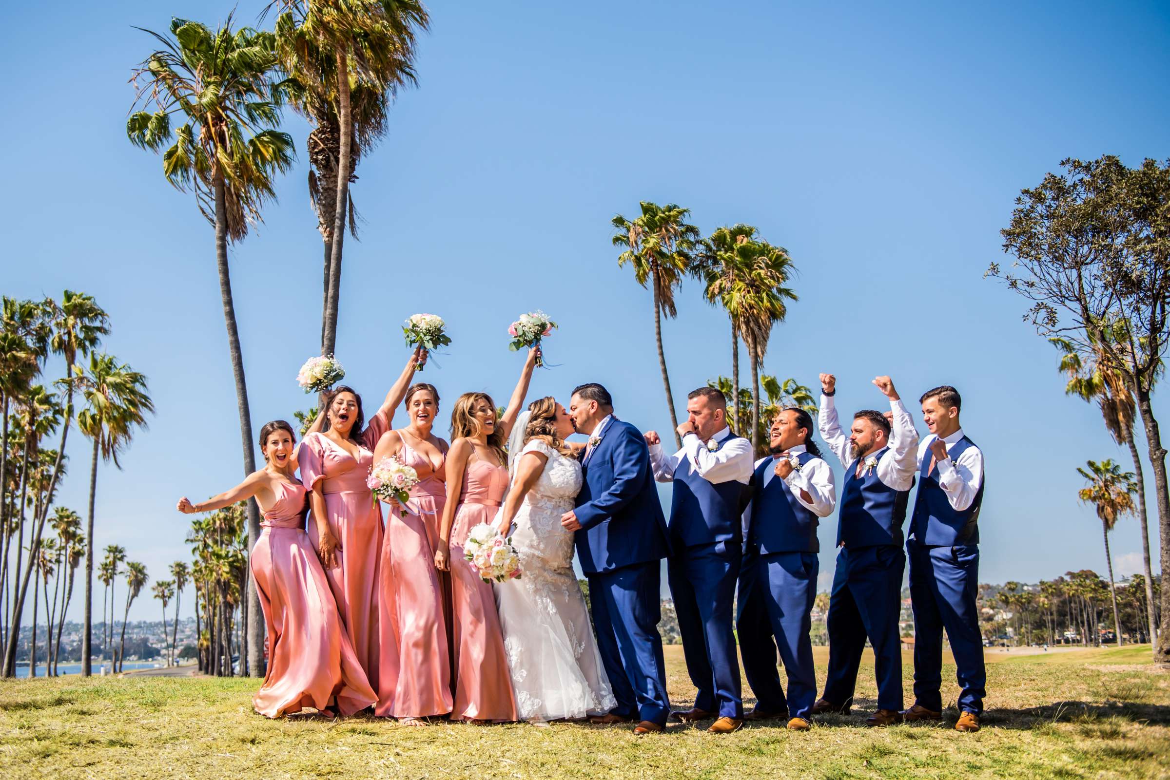 San Diego Mission Bay Resort Wedding coordinated by Elements of Style, Stefanie and Raymond Wedding Photo #13 by True Photography