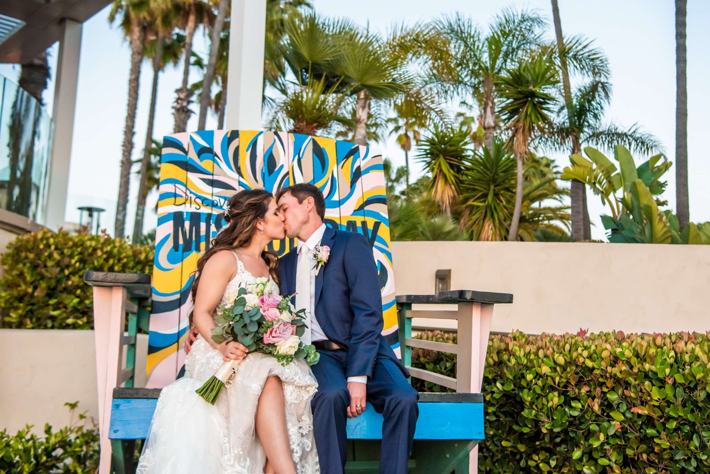 San Diego Mission Bay Resort Wedding coordinated by Elements of Style, Maggie and Eric Wedding Photo #184 by True Photography