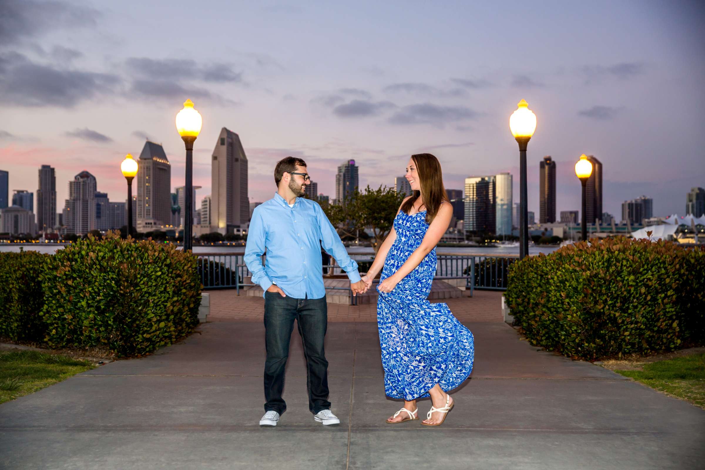 Twin Oaks House & Gardens Wedding Estate Engagement, Emily and Vadim Engagement Photo #2 by True Photography