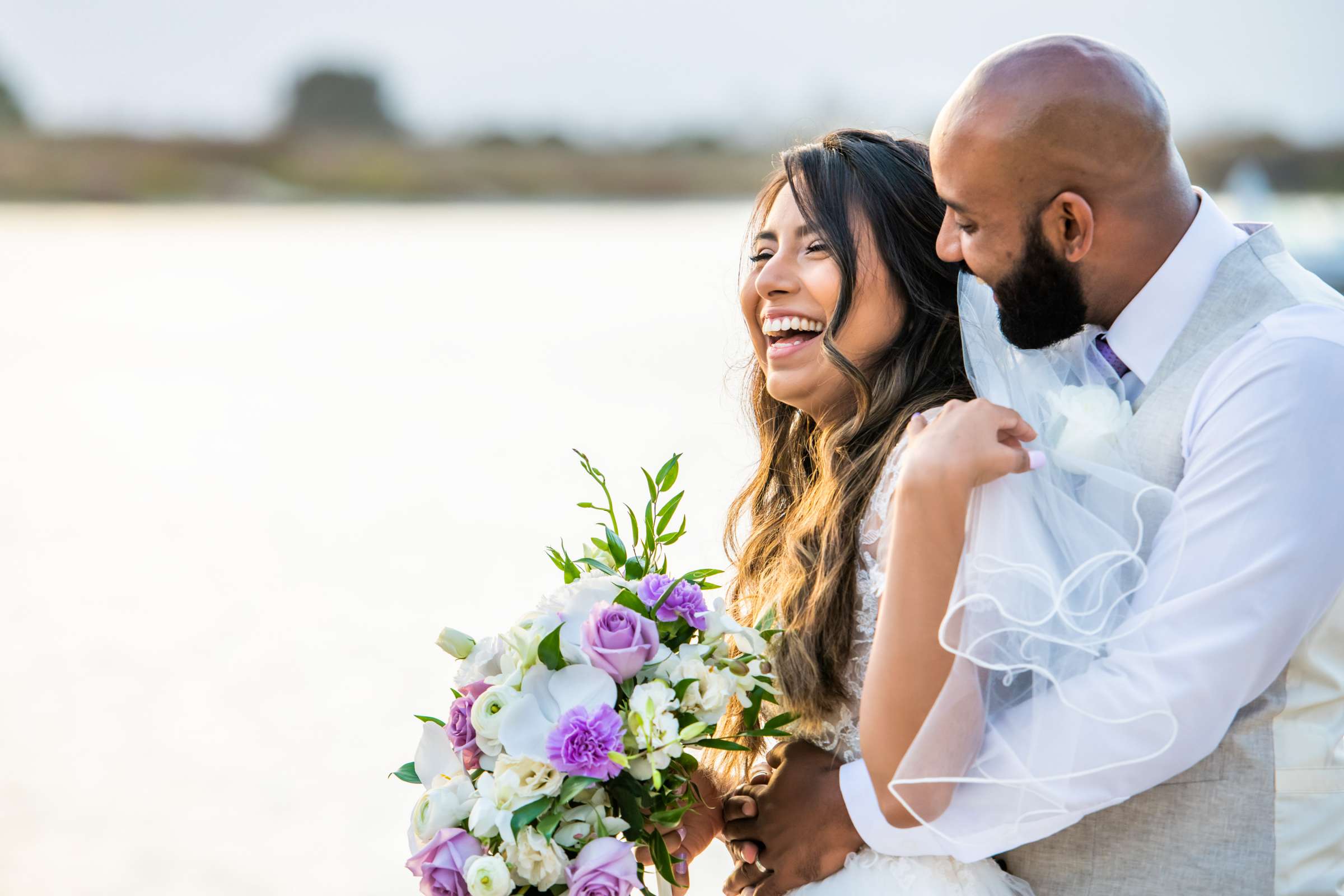 San Diego Mission Bay Resort Wedding coordinated by Elements of Style, Ana and Bobby Wedding Photo #2 by True Photography