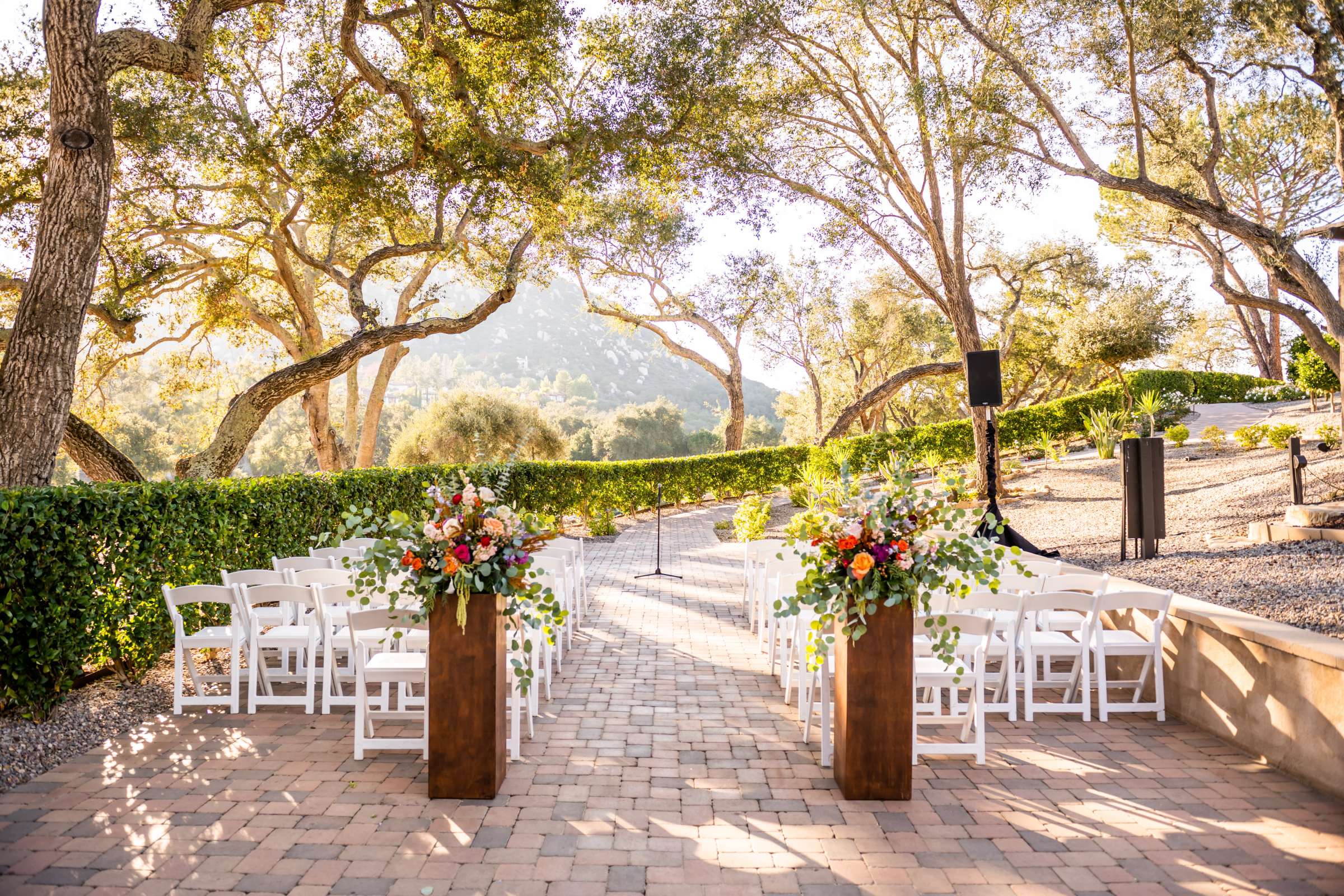 Mt Woodson Castle Wedding coordinated by Personal Touch Dining, Courtney and Aly Wedding Photo #66 by True Photography