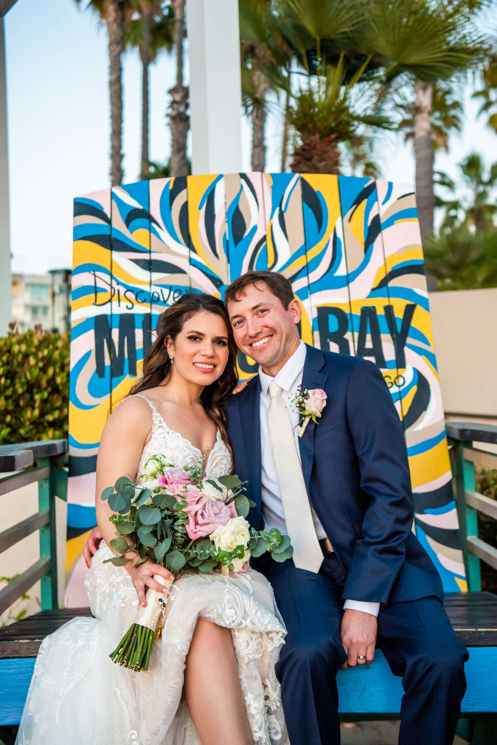 San Diego Mission Bay Resort Wedding coordinated by Elements of Style, Maggie and Eric Wedding Photo #183 by True Photography