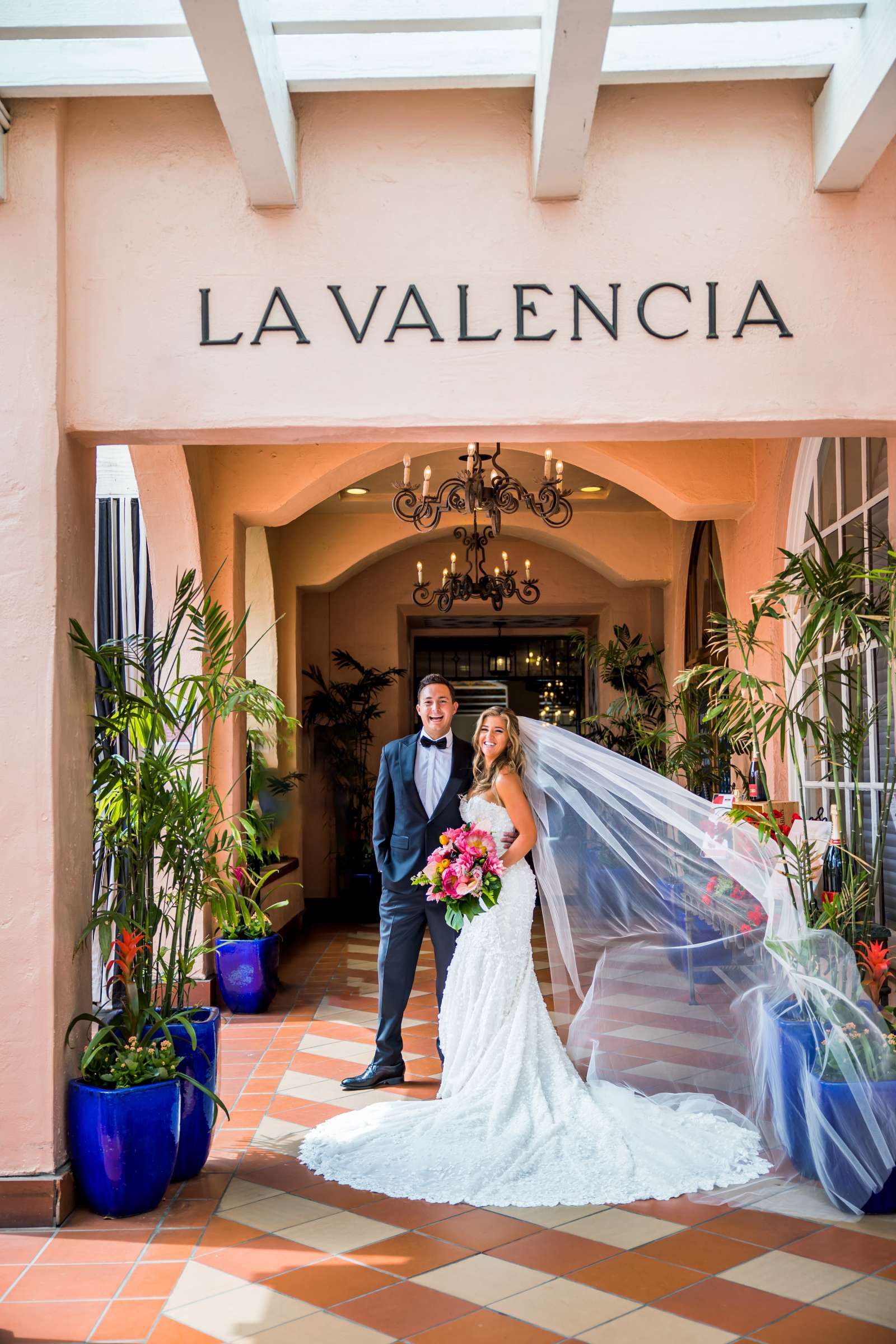 La Valencia Wedding coordinated by Monarch Weddings, Maureen and Ryan Wedding Photo #4 by True Photography
