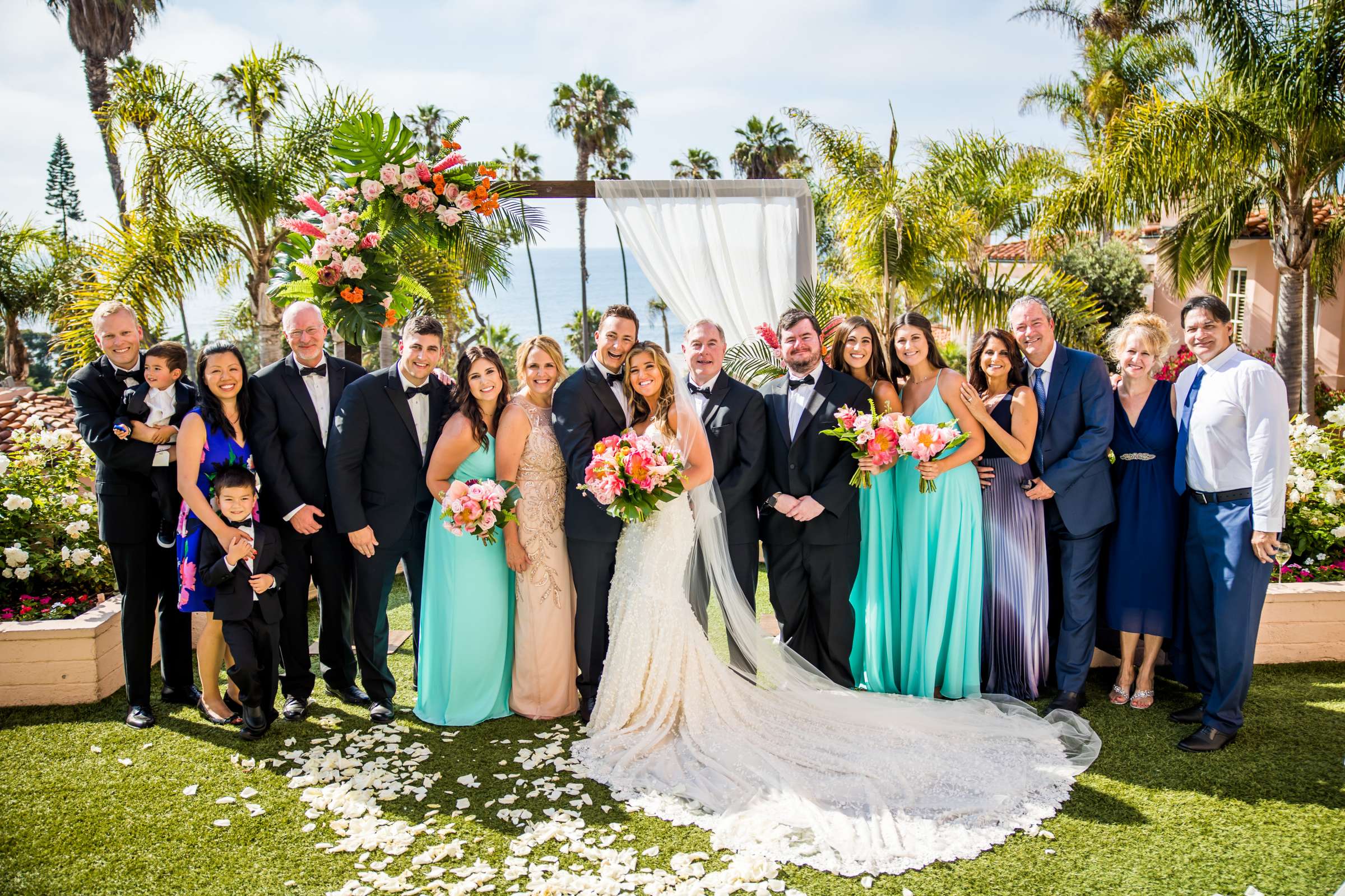 La Valencia Wedding coordinated by Monarch Weddings, Maureen and Ryan Wedding Photo #101 by True Photography