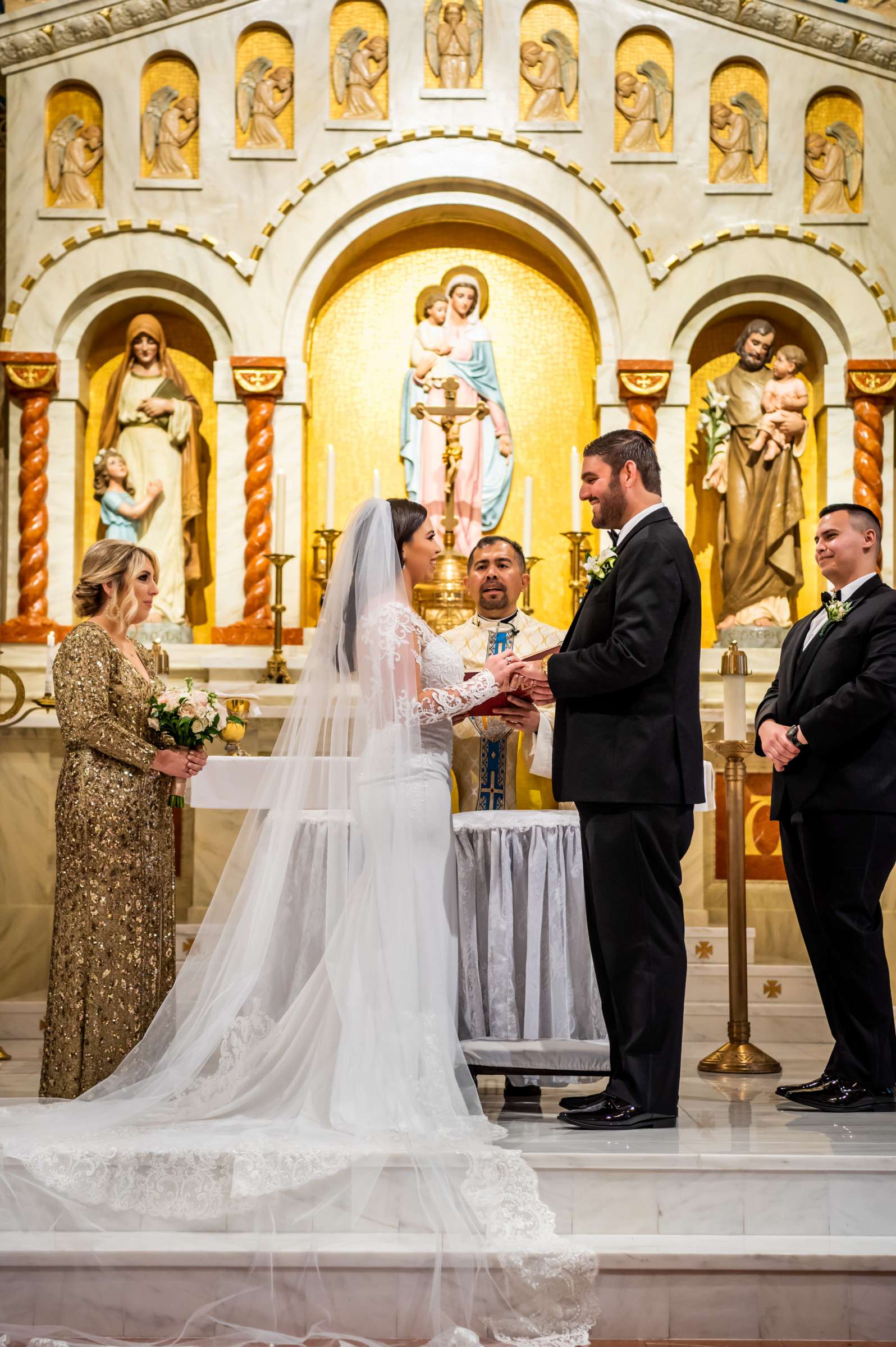 Our Lady of the Rosary Wedding coordinated by Events Inspired SD, Amanda and Phillip Wedding Photo #69 by True Photography