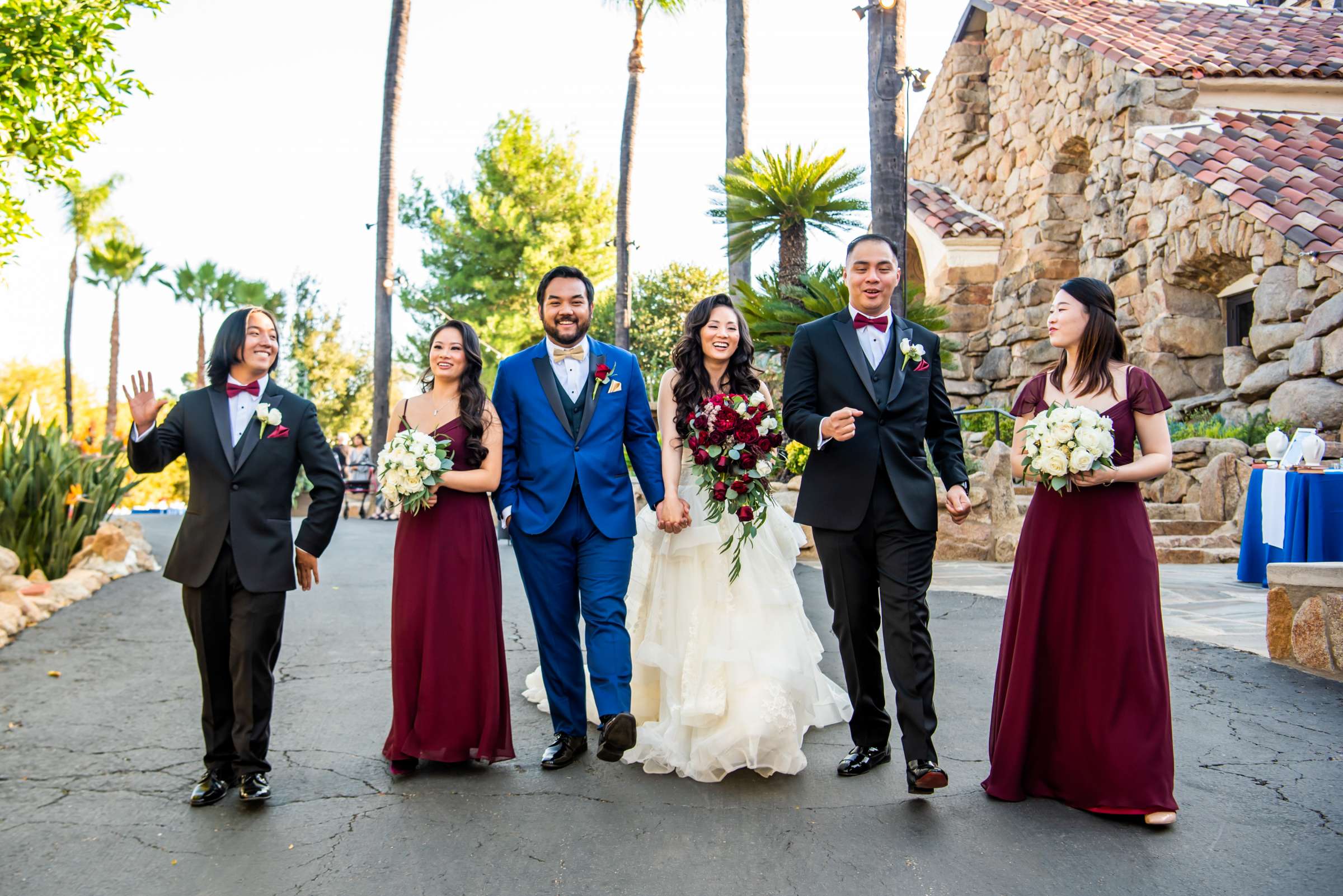 Mt Woodson Castle Wedding coordinated by Personal Touch Dining, Denise and Arbj Wedding Photo #9 by True Photography