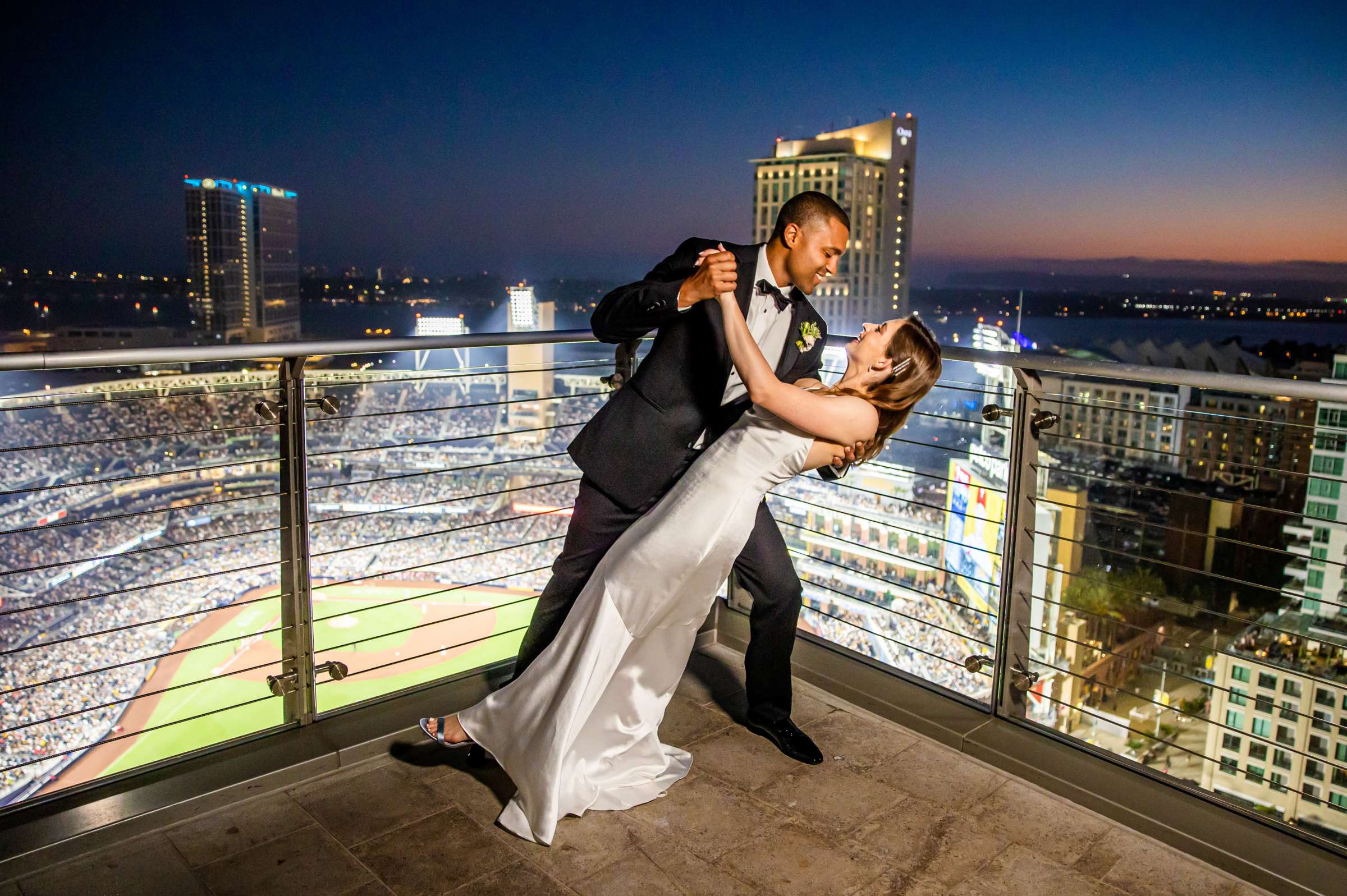 The Ultimate Skybox Wedding coordinated by Creative Affairs Inc, Alexia and Kalin Wedding Photo #2 by True Photography