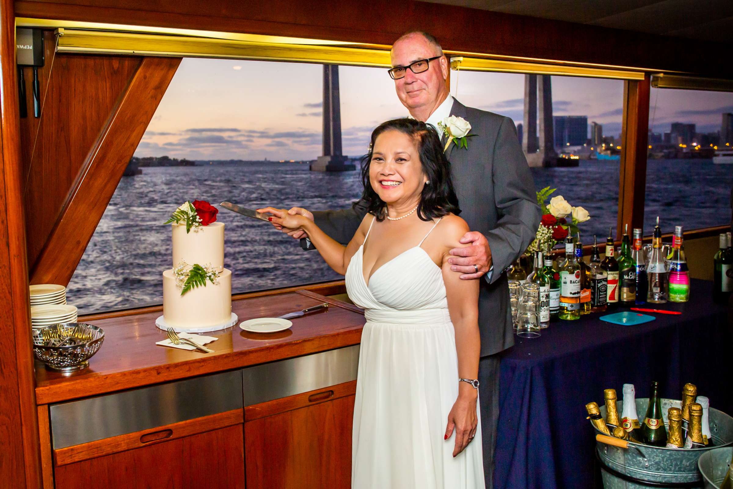 Flagship Cruises and Events Wedding, Pura and James Wedding Photo #22 by True Photography