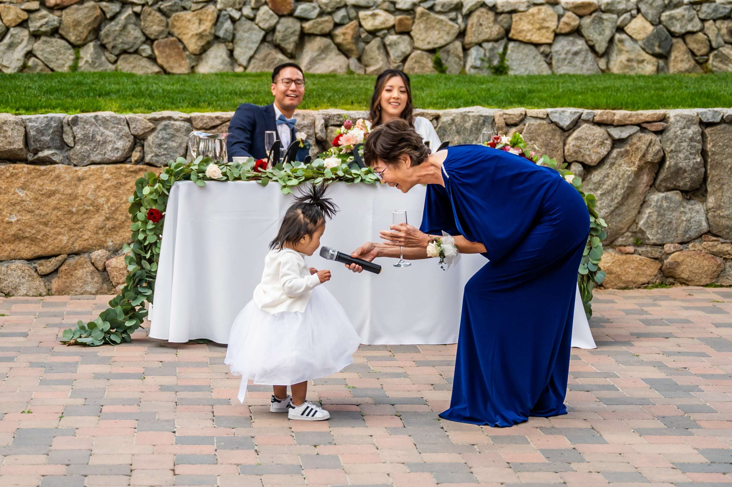 Mt Woodson Castle Wedding coordinated by Personal Touch Dining, Rebecca and Philip Wedding Photo #86 by True Photography