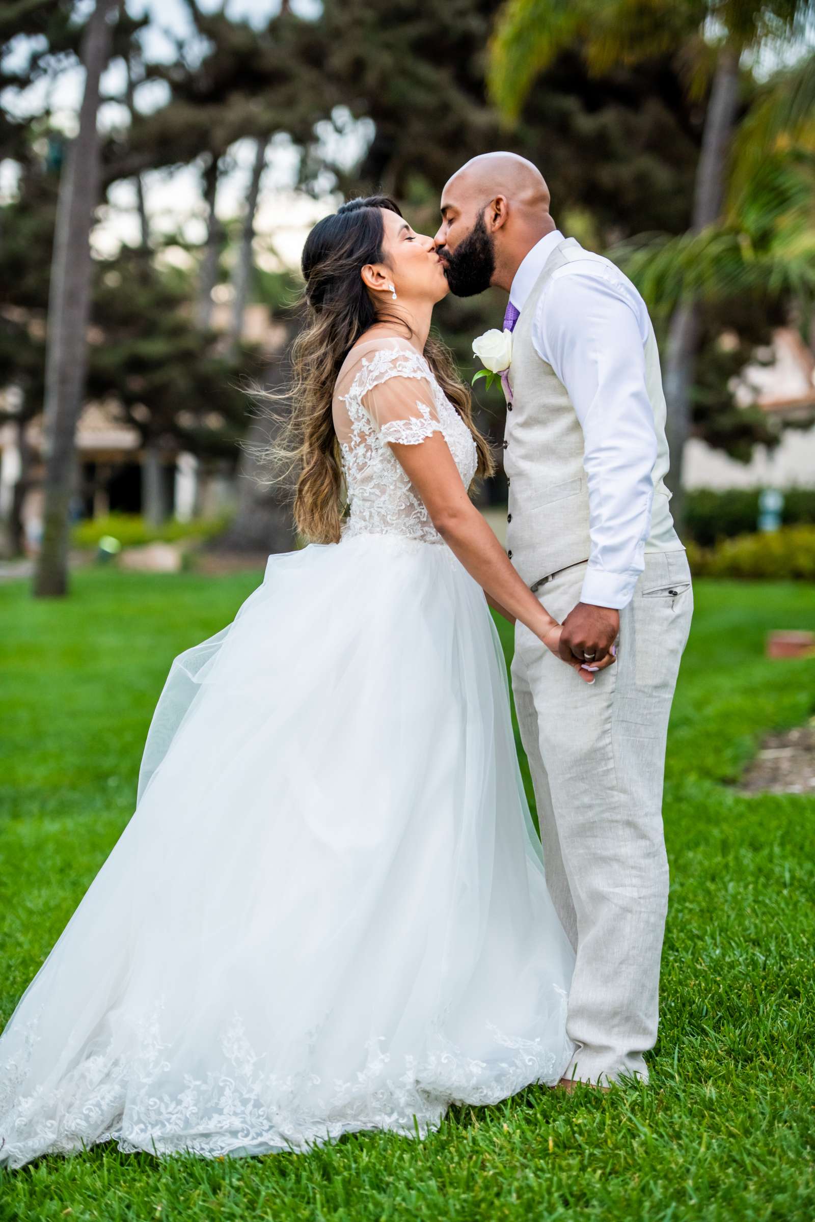 San Diego Mission Bay Resort Wedding coordinated by Elements of Style, Ana and Bobby Wedding Photo #27 by True Photography