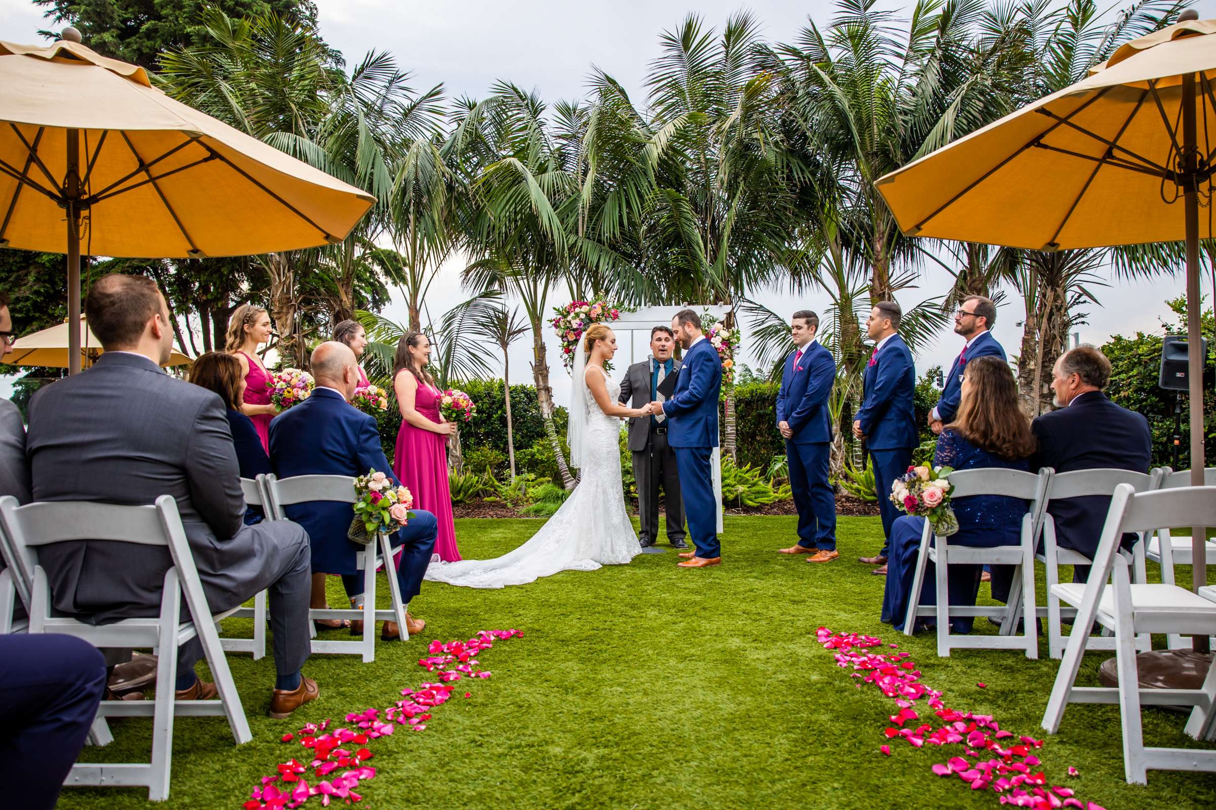 Cape Rey Carlsbad, A Hilton Resort Wedding coordinated by High Tide Weddings & Events, Carina and William Wedding Photo #21 by True Photography