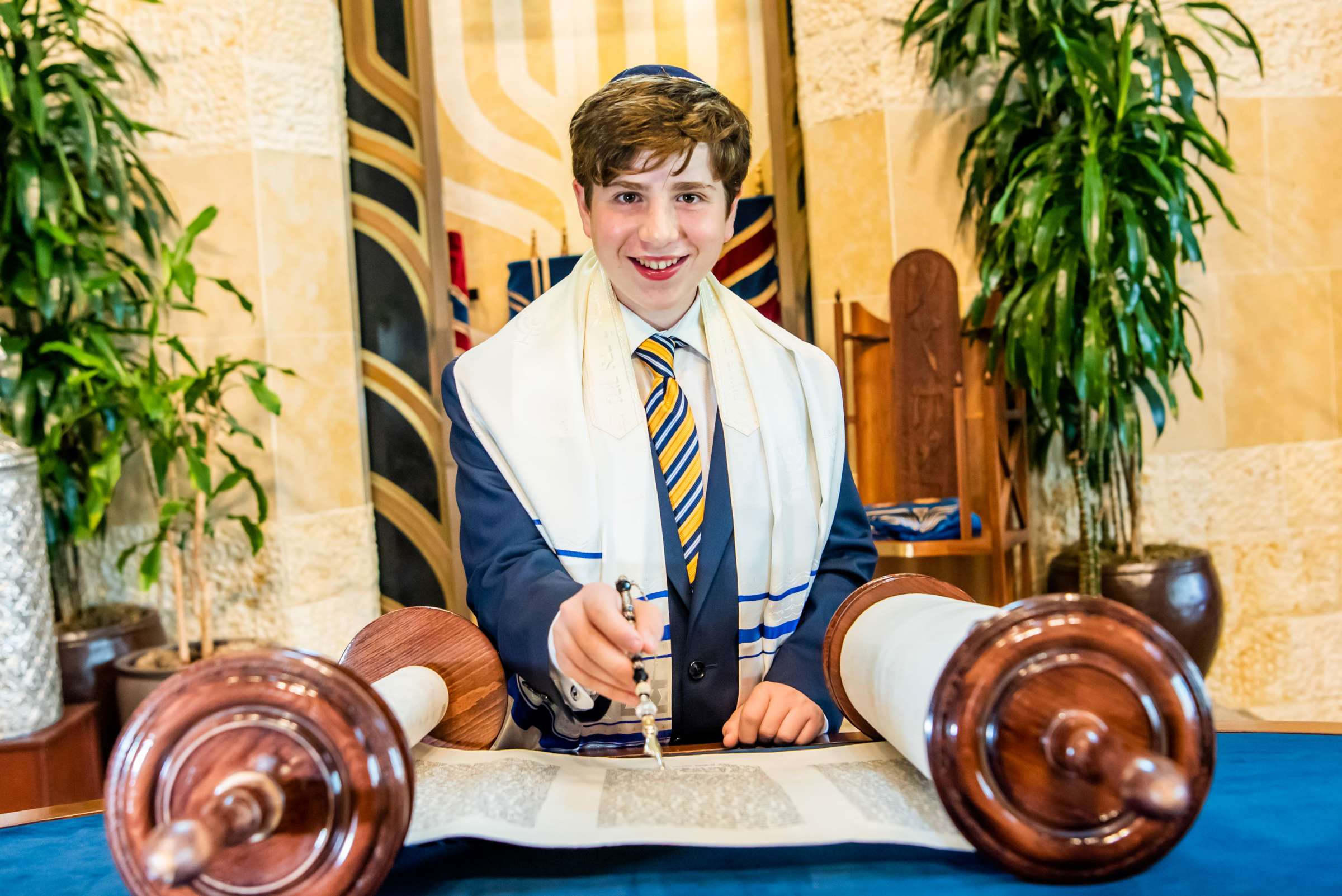 Congregation Beth Israel Mitzvah coordinated by STJ Events, Leo Mitzvah Photo #29 by True Photography