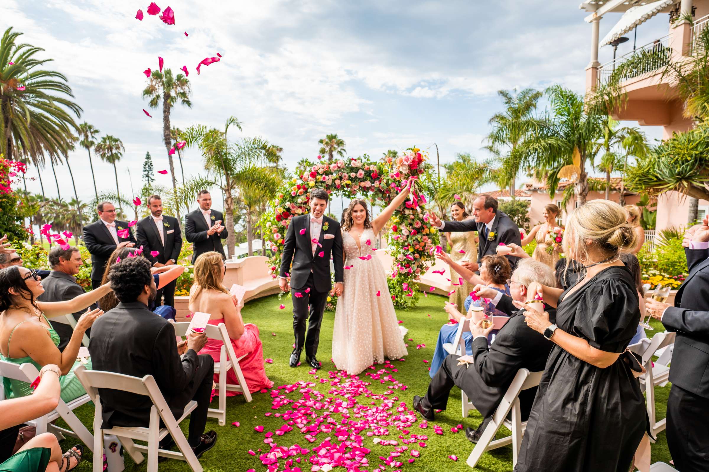 La Valencia Wedding, Diane and Reid Wedding Photo #15 by True Photography