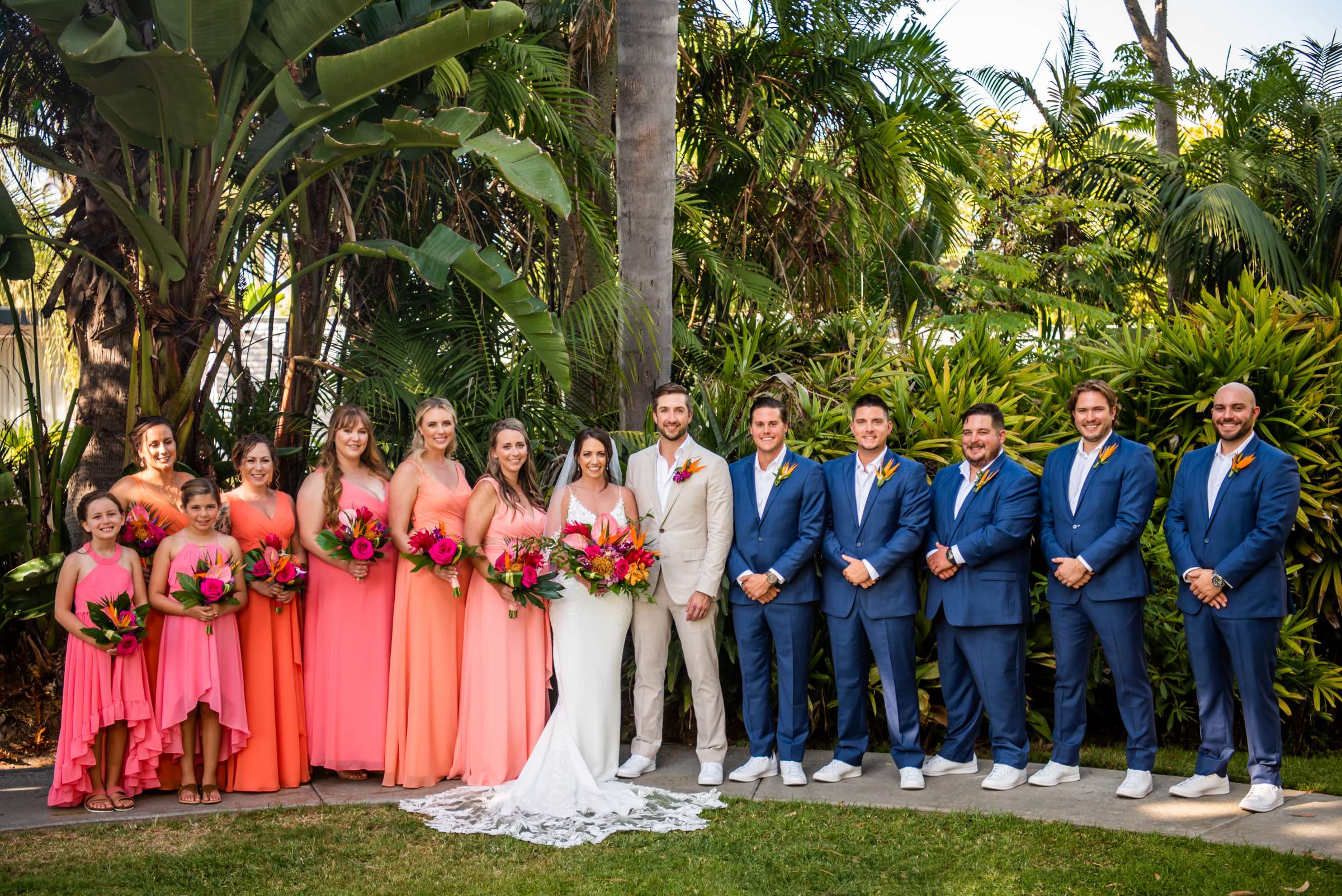 Paradise Point Wedding coordinated by Holly Kalkin Weddings, Tiffany and Tyler Wedding Photo #99 by True Photography