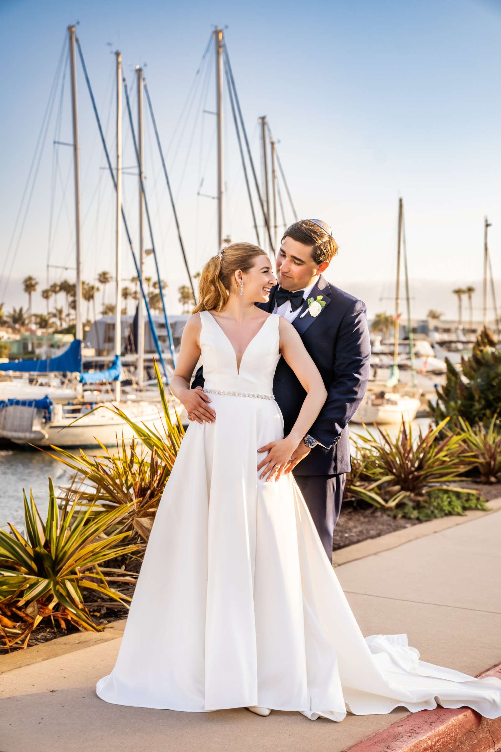 Loews Coronado Bay Resort Wedding coordinated by Blissful Weddings & Co., Eliana and Carson Wedding Photo #5 by True Photography