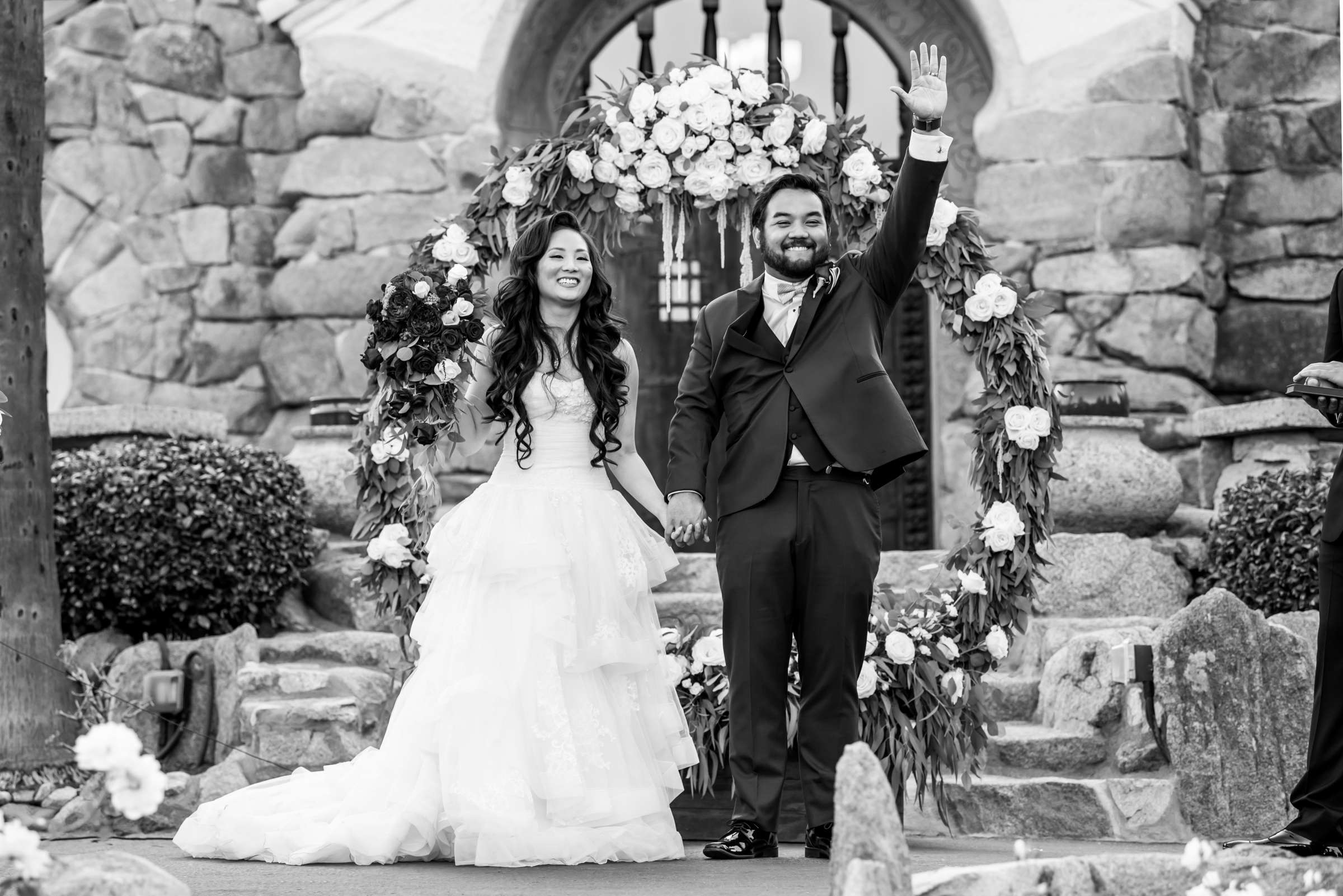 Mt Woodson Castle Wedding coordinated by Personal Touch Dining, Denise and Arbj Wedding Photo #19 by True Photography