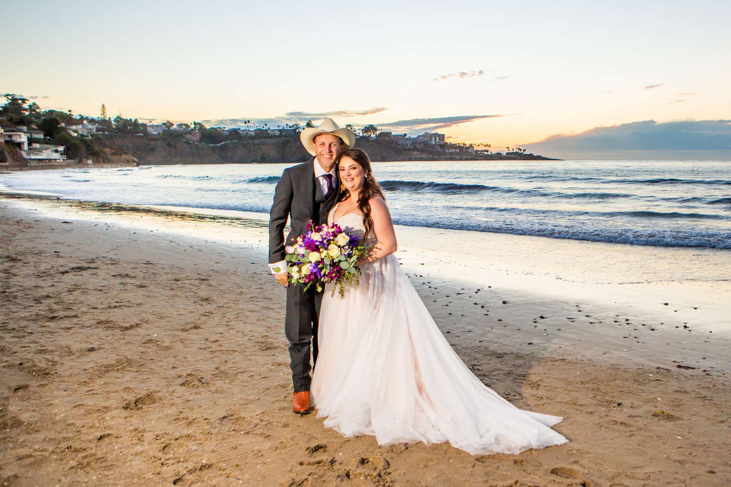 La Jolla Beach and Tennis club Wedding, Mae and Harlan Wedding Photo #3 by True Photography