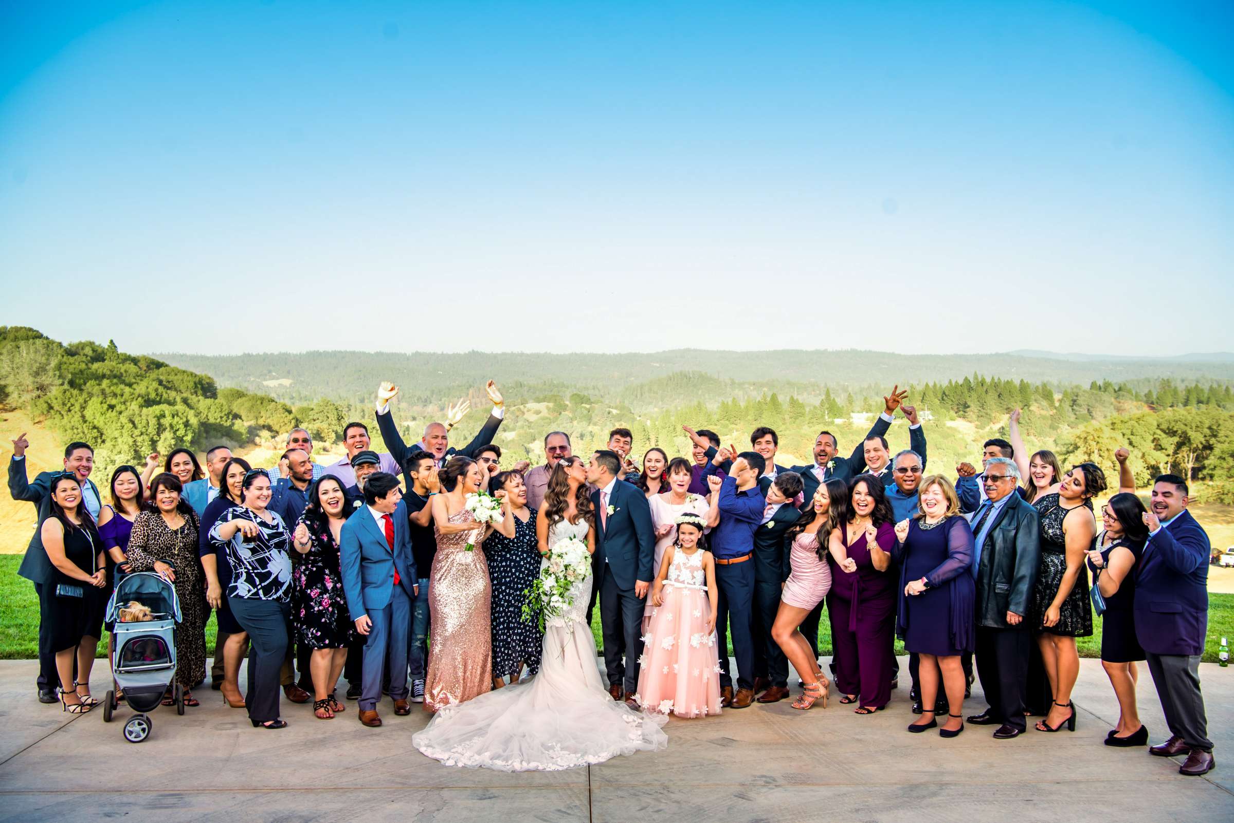 Black Oak Mountain Vineyards Wedding coordinated by Kendall Melissa Events, Liz and Paul Wedding Photo #63 by True Photography