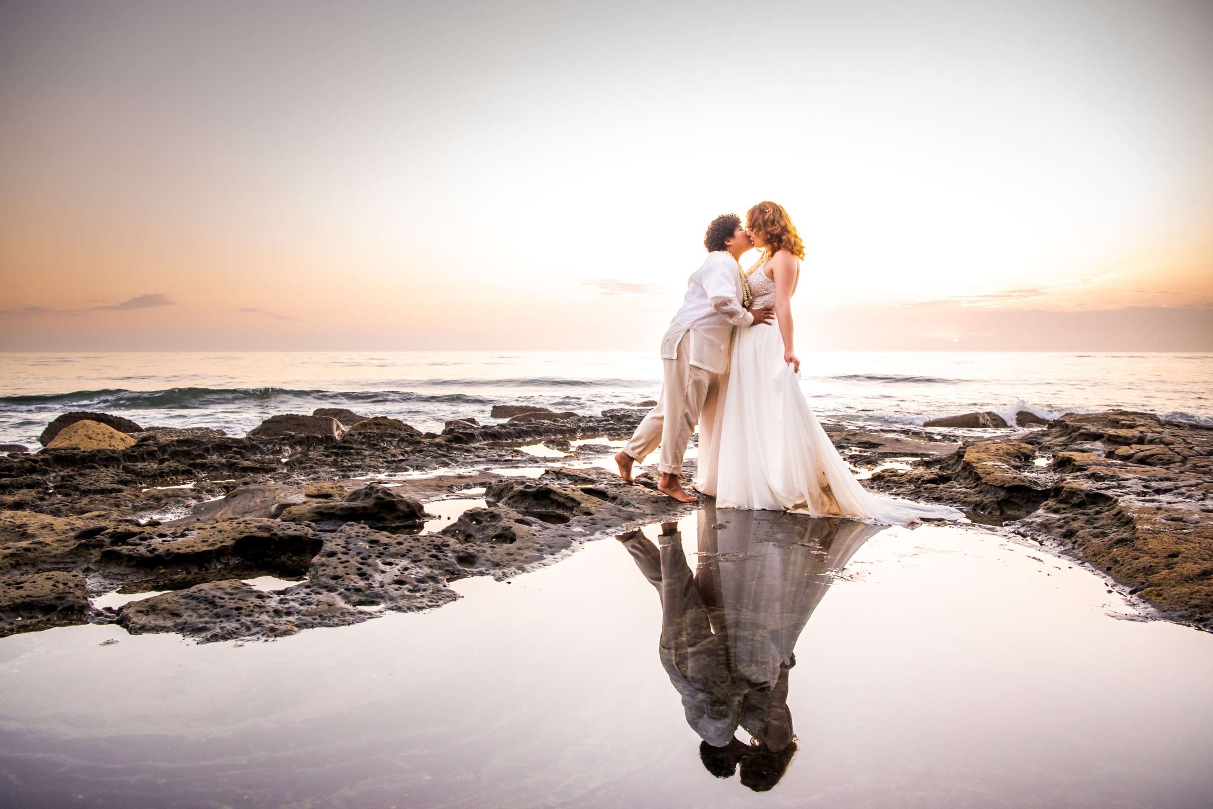 Sunset Cliffs Wedding, Kimberly and Samantha Wedding Photo #2 by True Photography