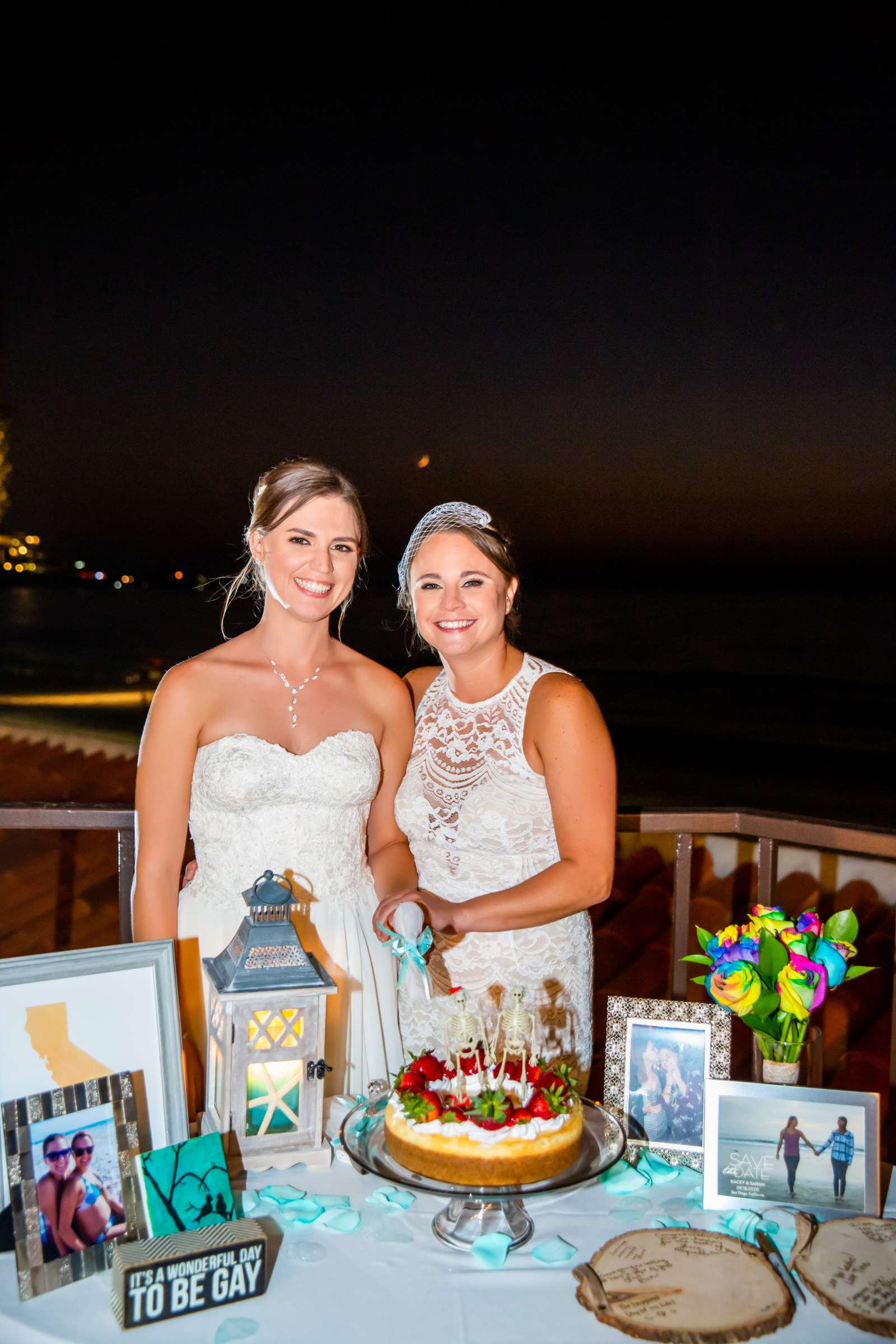La Jolla Shores Hotel Wedding, Sarah and Kacey Wedding Photo #109 by True Photography