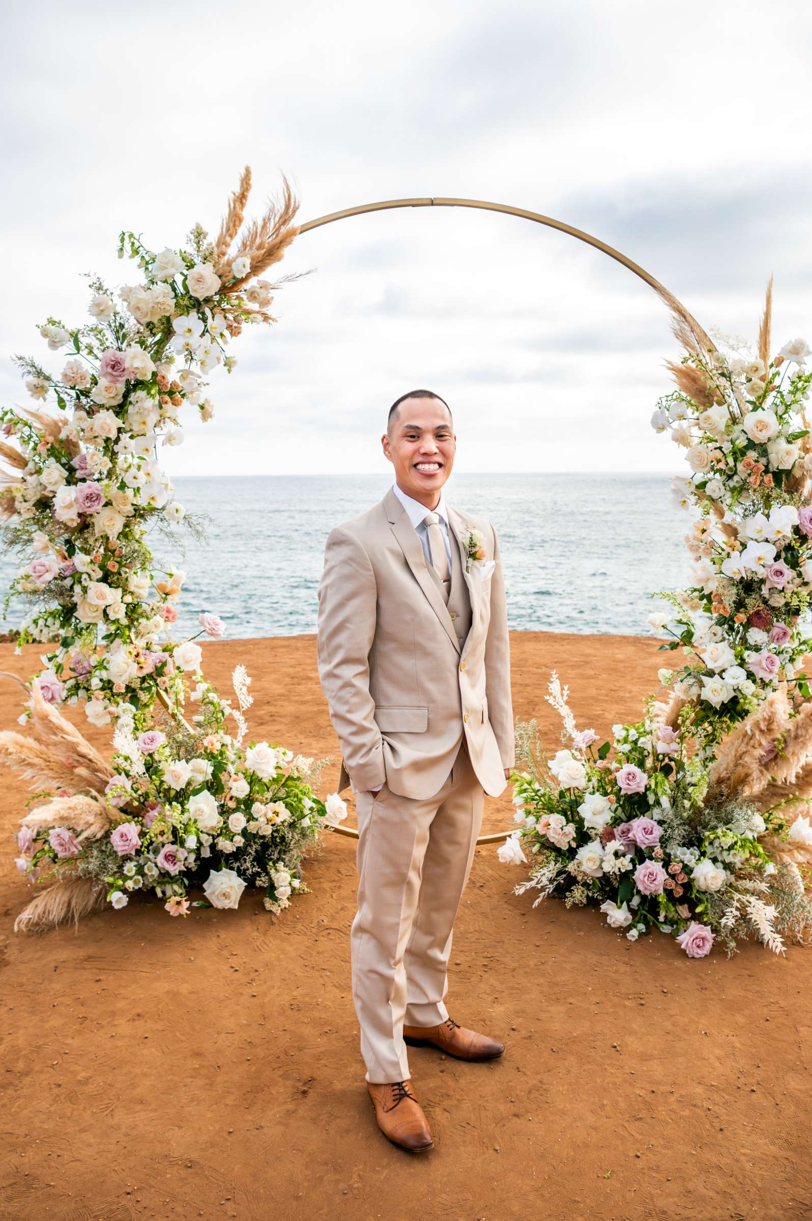 Sunset Cliffs Wedding coordinated by OhMissy Events, Victoria and Vanderson Wedding Photo #57 by True Photography