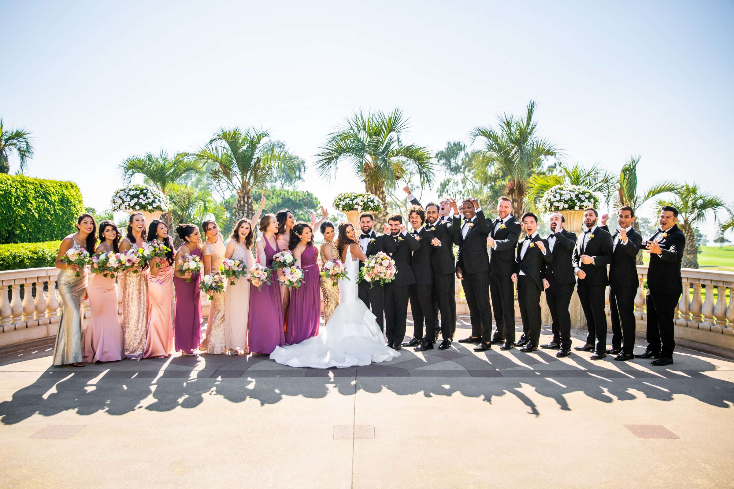 Hilton La Jolla Torrey Pines Wedding coordinated by First Comes Love Weddings & Events, Sarah and Alec Wedding Photo #9 by True Photography