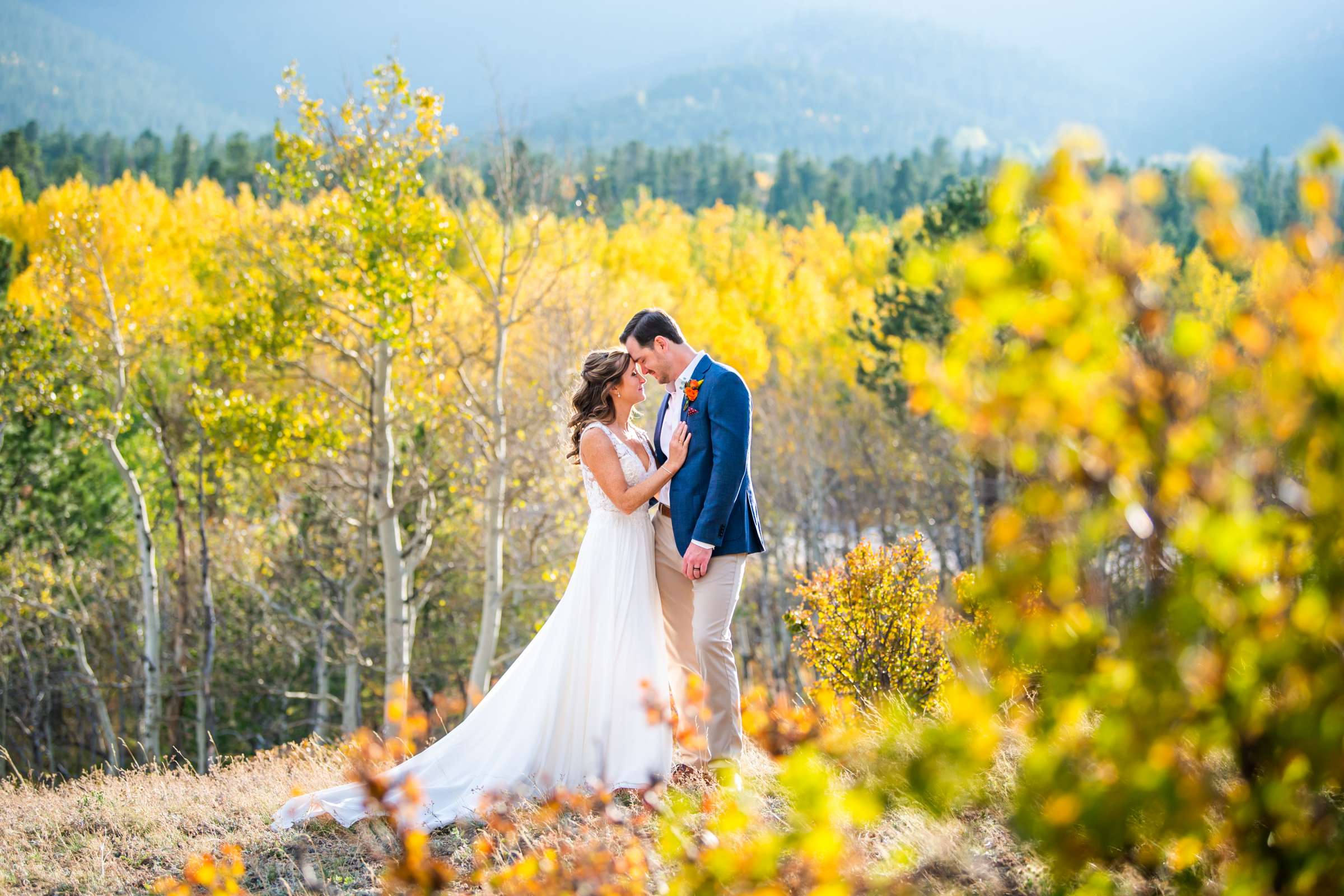Wild Basin Lodge Wedding, Allison and Dan Wedding Photo #1 by True Photography