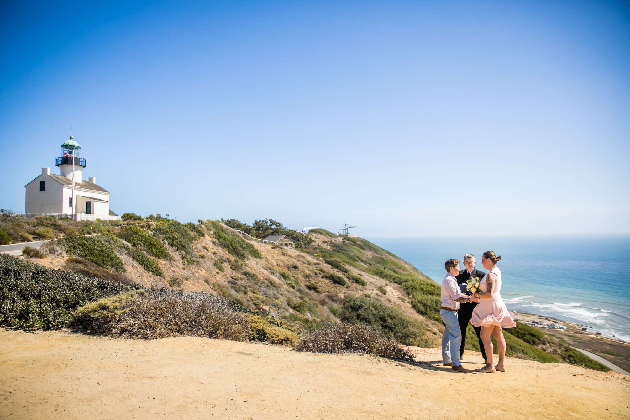 Old Point Loma Lighthouse Wedding, Amy and Kari Wedding Photo #630249 by True Photography