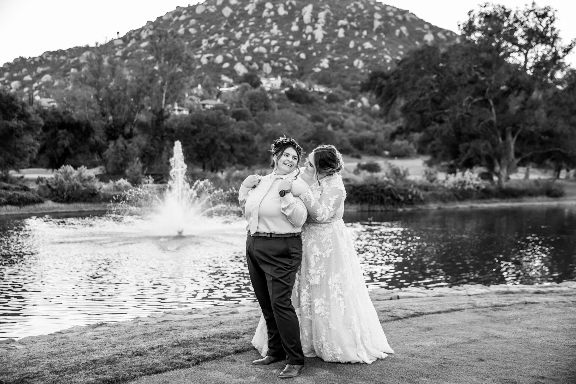 Mt Woodson Castle Wedding coordinated by Personal Touch Dining, Courtney and Aly Wedding Photo #129 by True Photography