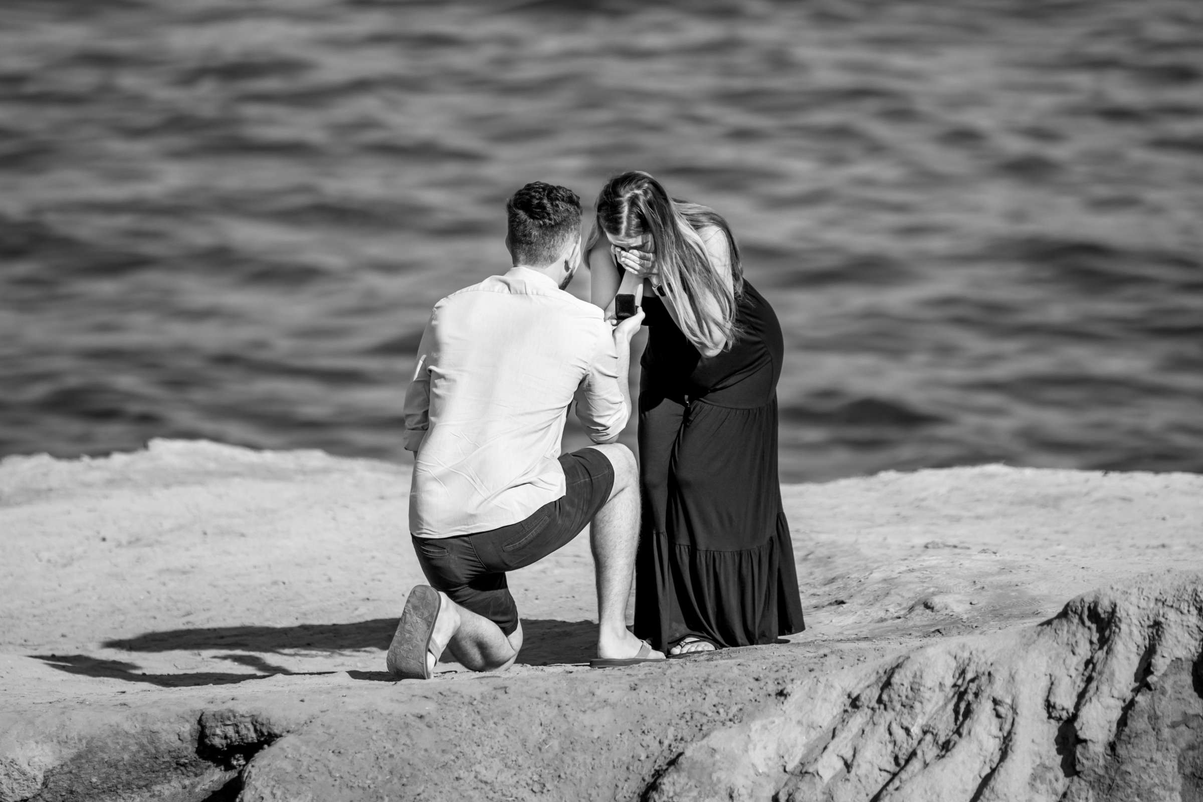 Sunset Cliffs Proposal, Ronnie R Proposal Photo #3 by True Photography