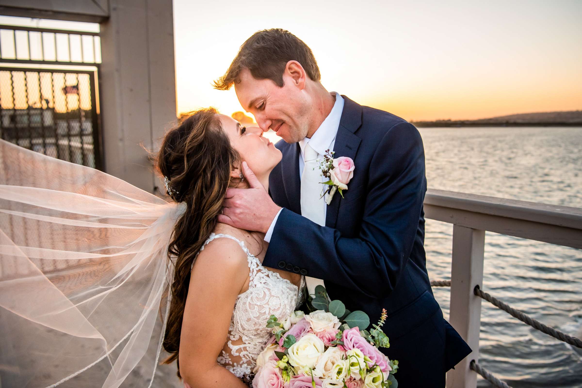 San Diego Mission Bay Resort Wedding coordinated by Elements of Style, Maggie and Eric Wedding Photo #23 by True Photography