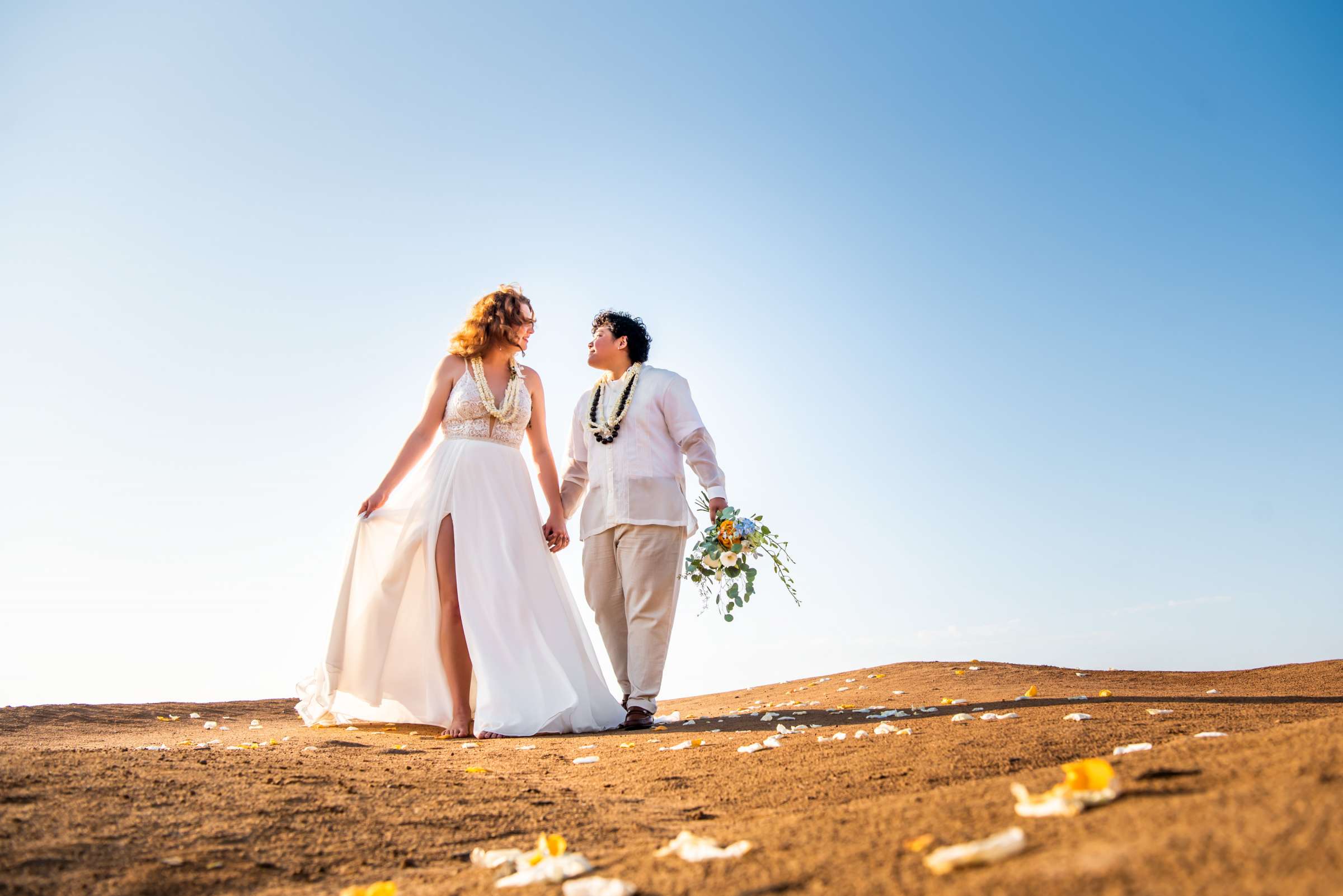 Sunset Cliffs Wedding, Kimberly and Samantha Wedding Photo #17 by True Photography