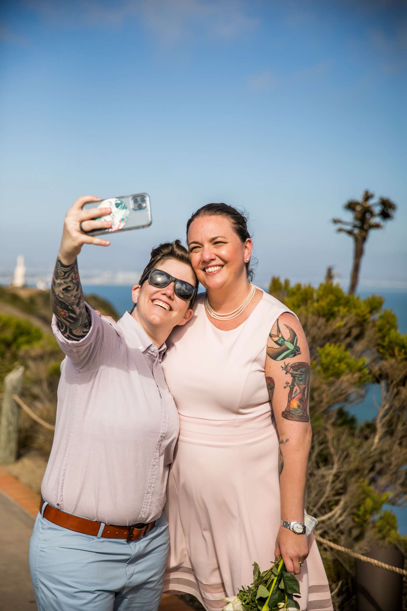Old Point Loma Lighthouse Wedding, Amy and Kari Wedding Photo #630268 by True Photography