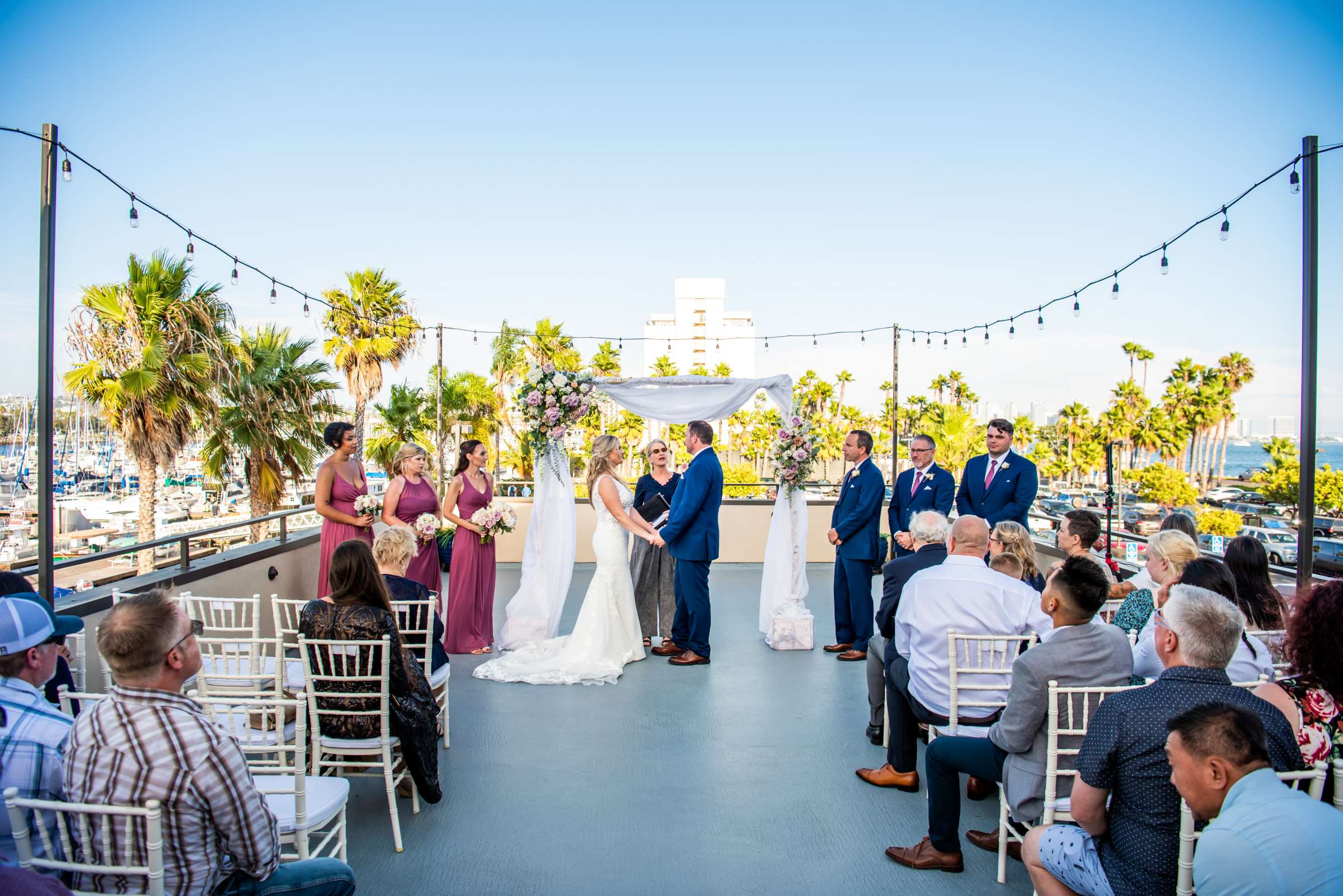 Harbor View Loft Wedding coordinated by Willmus Weddings, Solveig and Matthew Wedding Photo #15 by True Photography