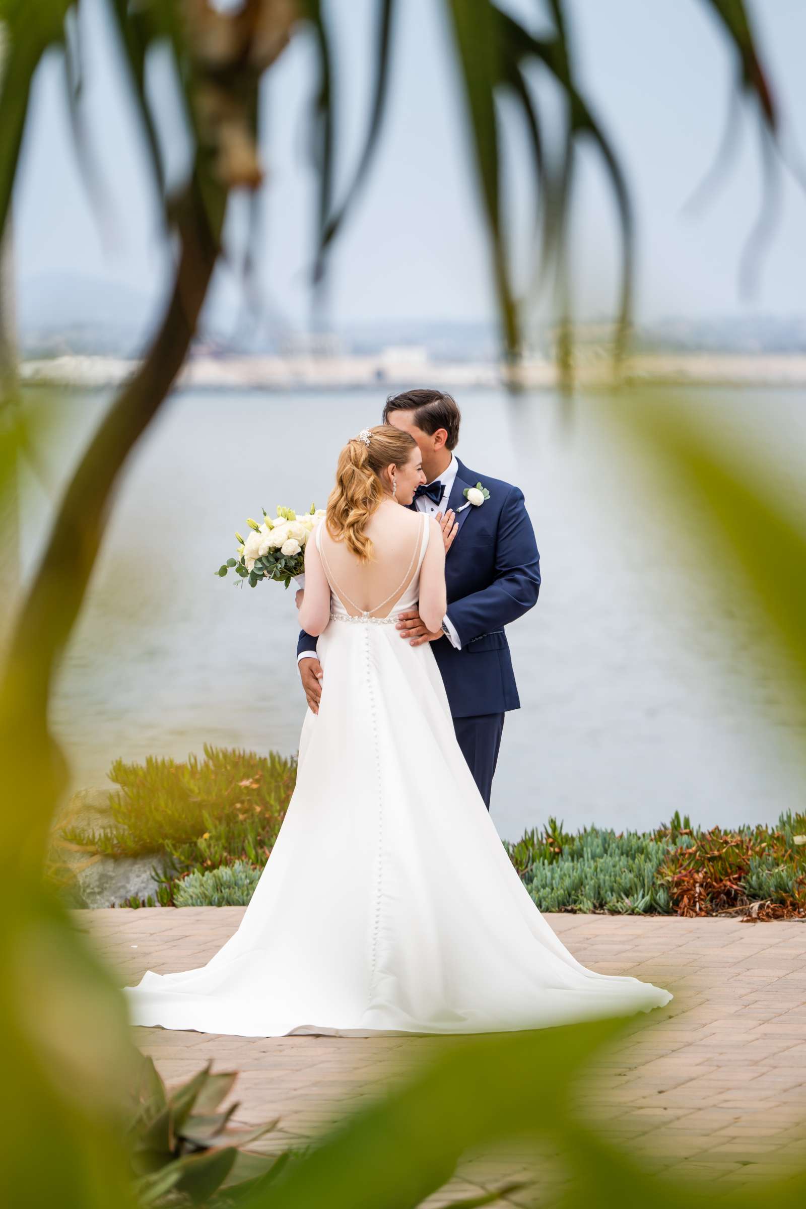 Loews Coronado Bay Resort Wedding coordinated by Blissful Weddings & Co., Eliana and Carson Wedding Photo #3 by True Photography