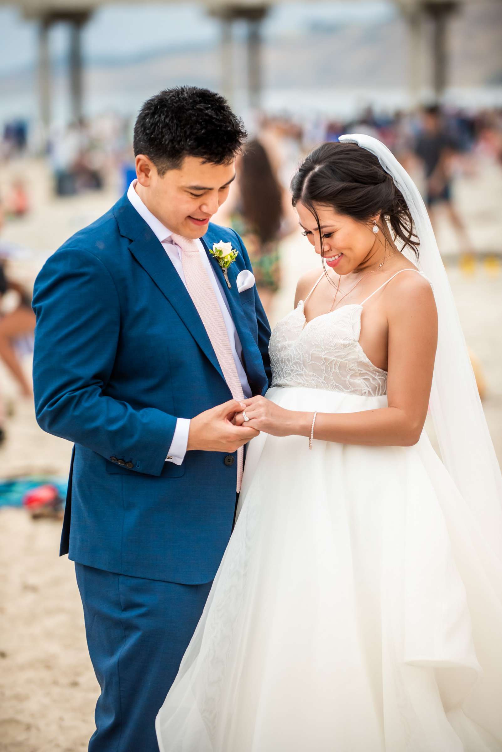Scripps Seaside Forum Wedding coordinated by Willmus Weddings, Quynh and Tyler Wedding Photo #124 by True Photography