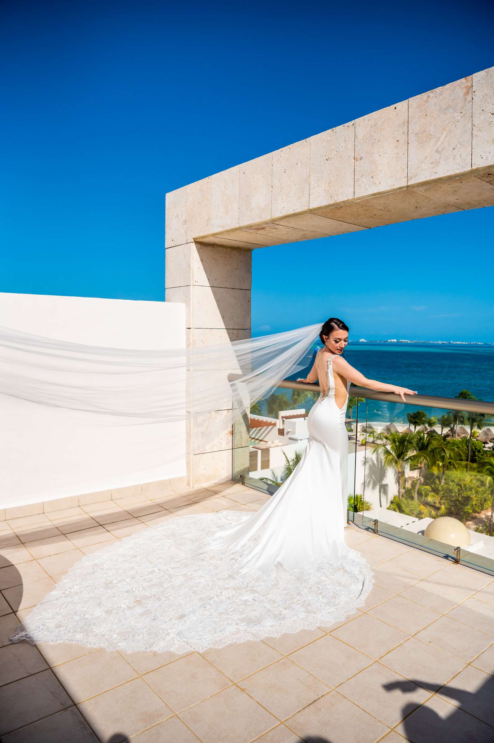 Excellence Playa Mujeres Wedding, Kelsey and Michael Wedding Photo #19 by True Photography