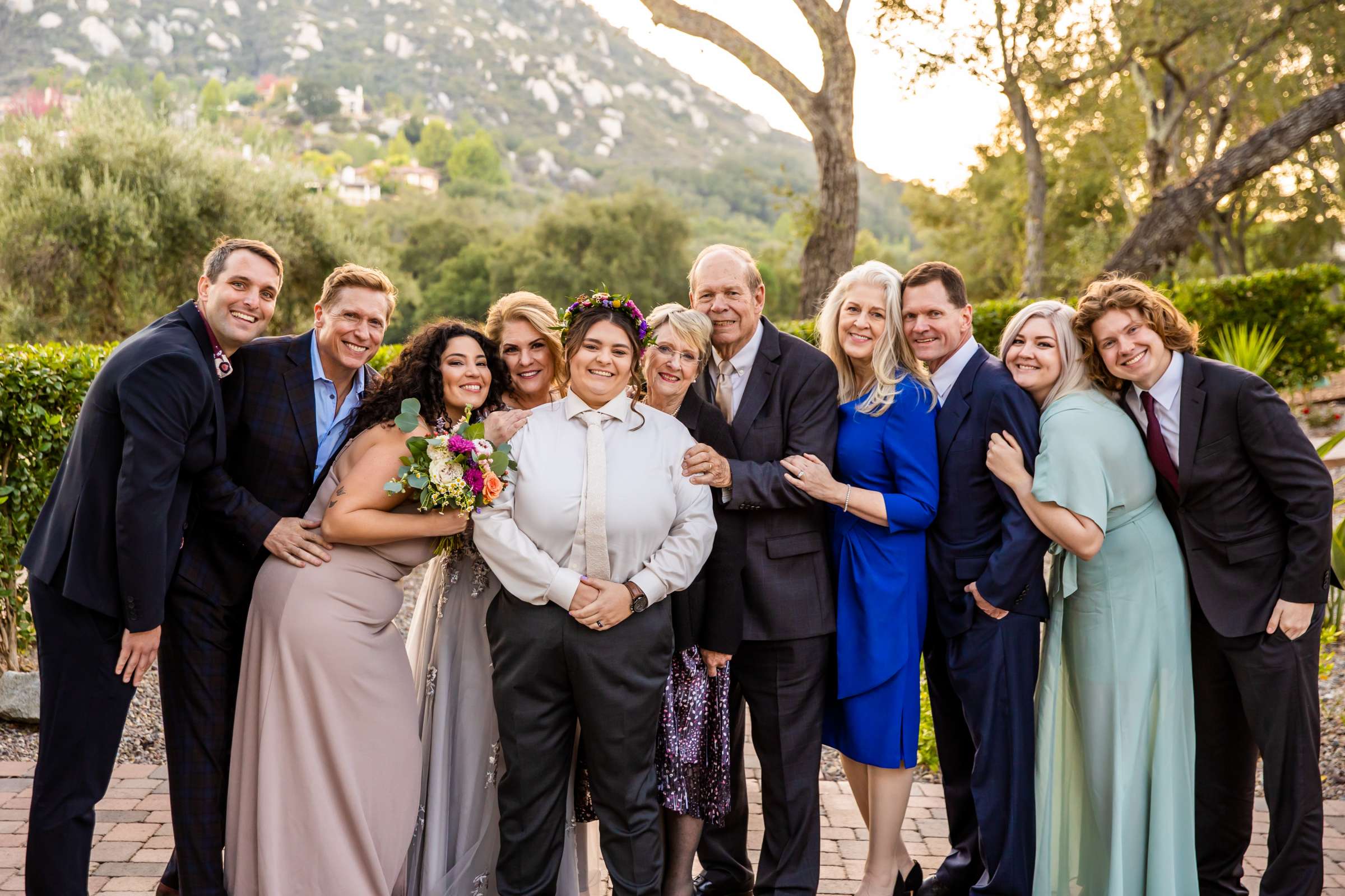 Mt Woodson Castle Wedding coordinated by Personal Touch Dining, Courtney and Aly Wedding Photo #112 by True Photography