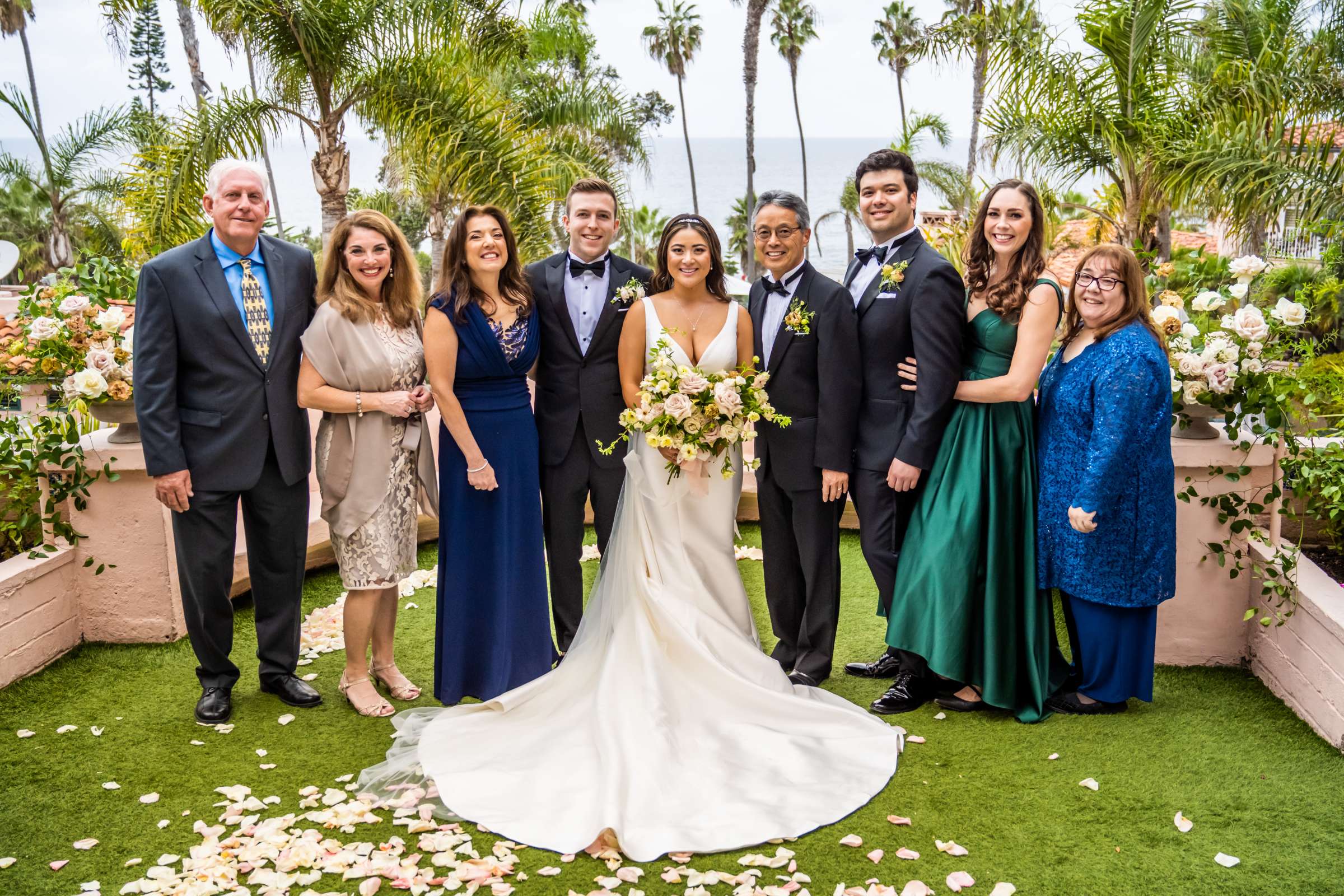 La Valencia Wedding coordinated by Willmus Weddings, Kristen and Jordan Wedding Photo #75 by True Photography