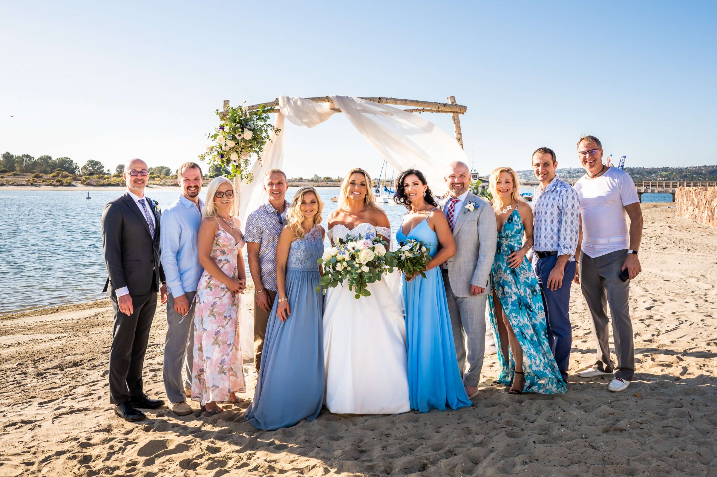 San Diego Mission Bay Resort Wedding coordinated by Type A Soiree Events, Grete and Brandon Wedding Photo #42 by True Photography