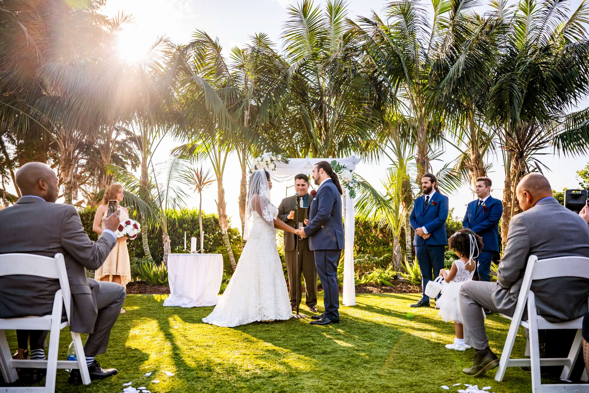 Cape Rey Carlsbad, A Hilton Resort Wedding, Naimah and Nick Wedding Photo #21 by True Photography