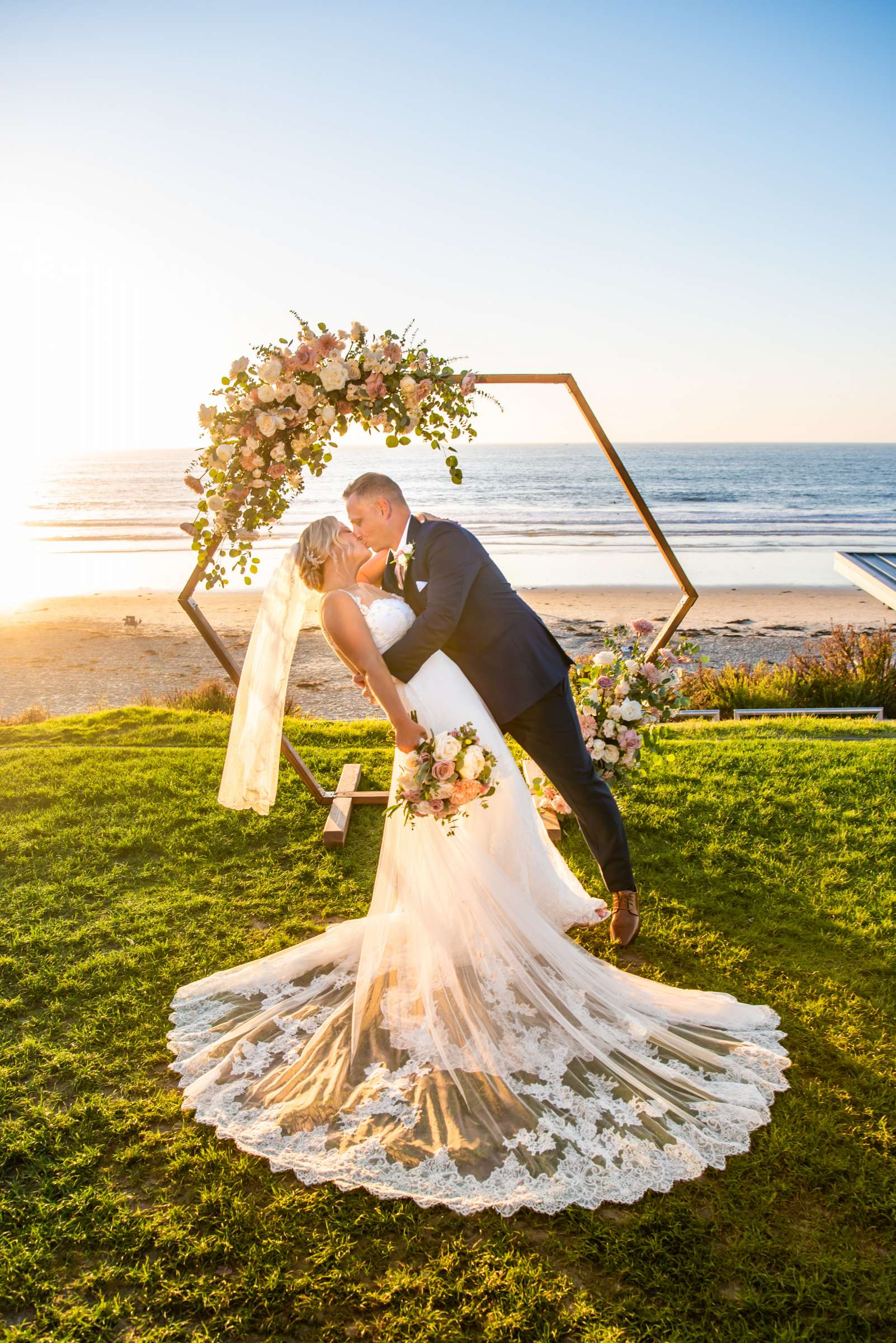 Scripps Seaside Forum Wedding coordinated by The Best Wedding For You, Christie and Dillon Wedding Photo #20 by True Photography