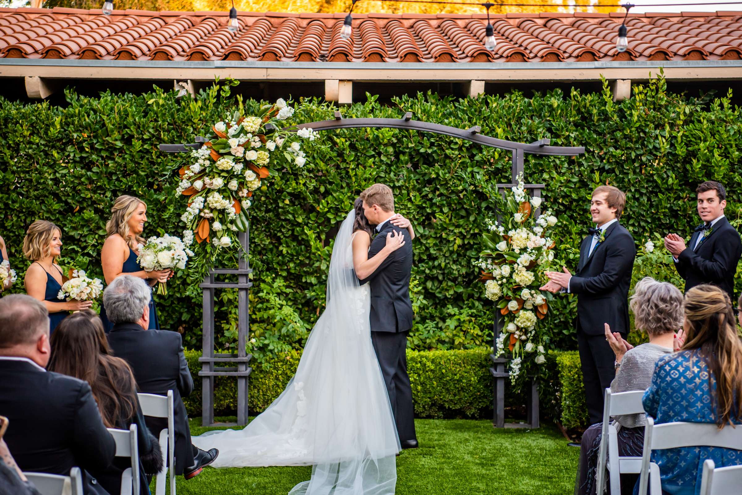 Rancho Bernardo Inn Wedding coordinated by Sweet Blossom Weddings, Gracie and Dan Wedding Photo #73 by True Photography