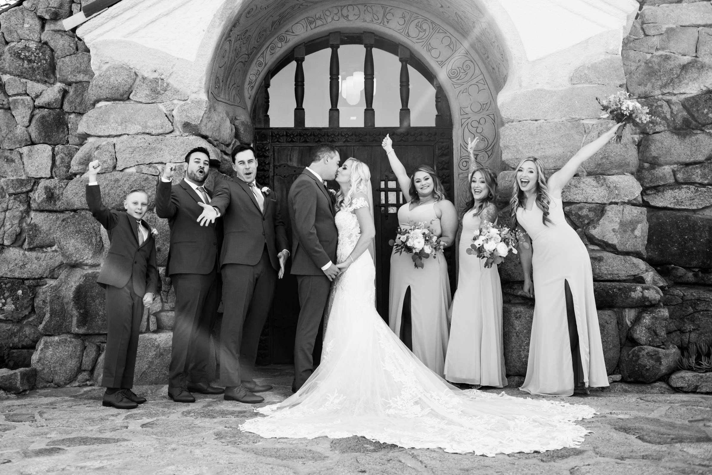 Mt Woodson Castle Wedding, Natalie and Nicholas Wedding Photo #10 by True Photography