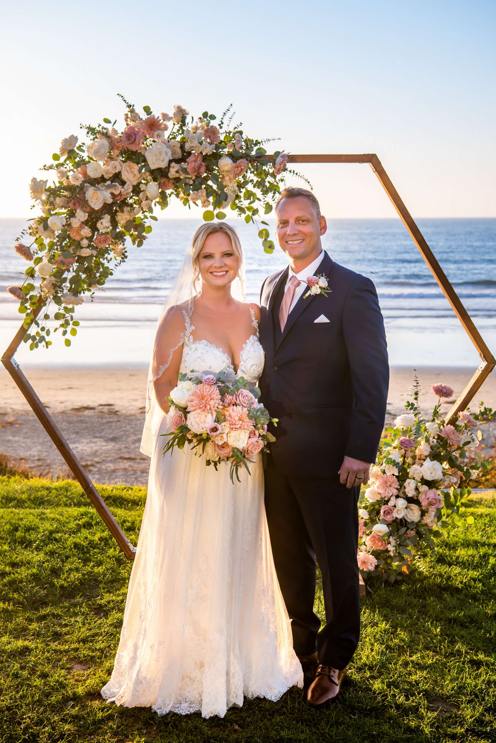 Scripps Seaside Forum Wedding coordinated by The Best Wedding For You, Christie and Dillon Wedding Photo #2 by True Photography