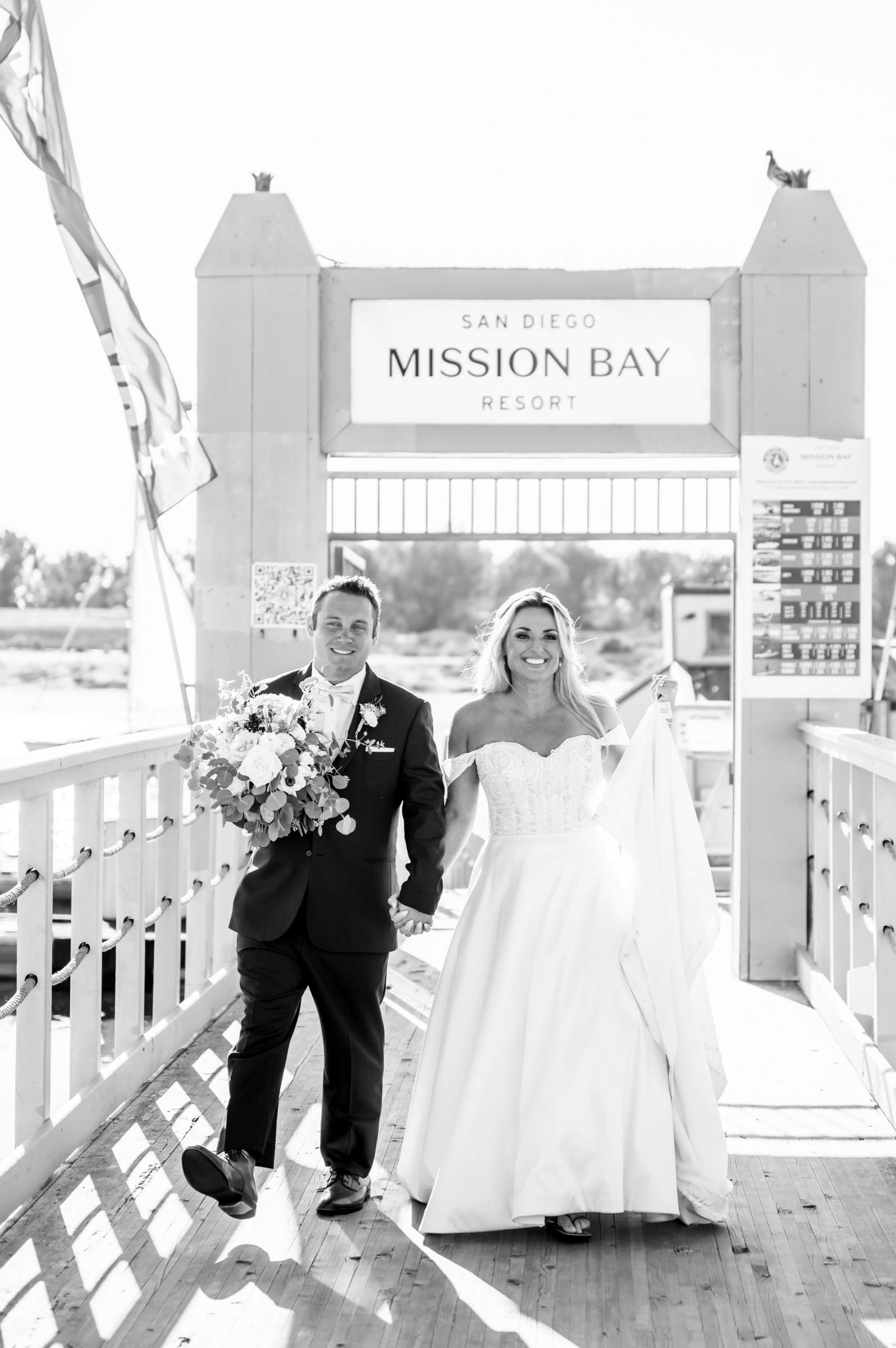 San Diego Mission Bay Resort Wedding coordinated by Type A Soiree Events, Grete and Brandon Wedding Photo #17 by True Photography