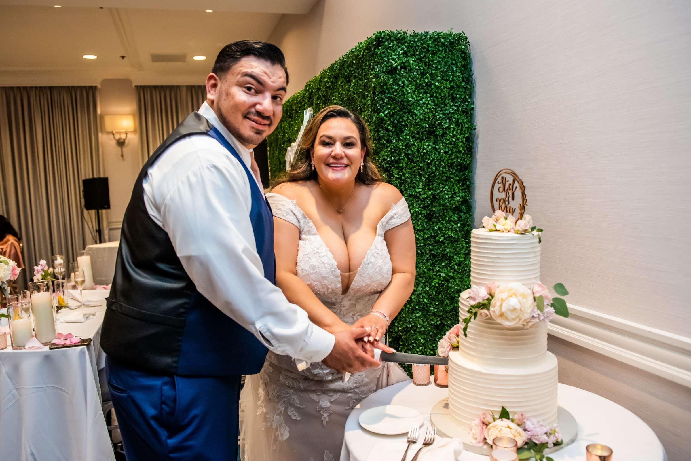 San Diego Mission Bay Resort Wedding coordinated by Elements of Style, Stefanie and Raymond Wedding Photo #90 by True Photography