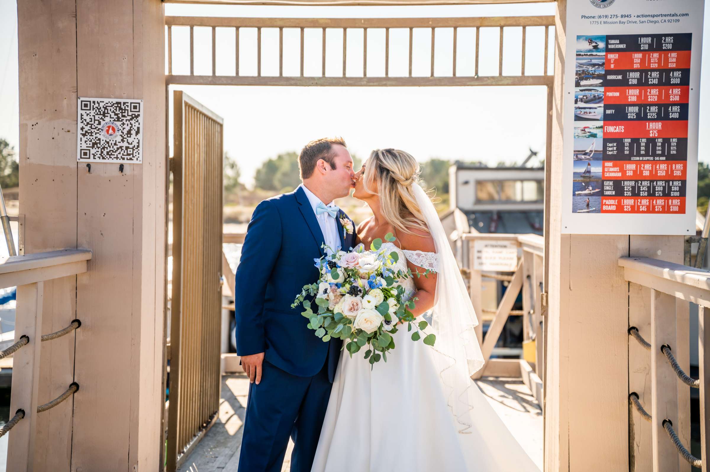 San Diego Mission Bay Resort Wedding coordinated by Type A Soiree Events, Grete and Brandon Wedding Photo #34 by True Photography