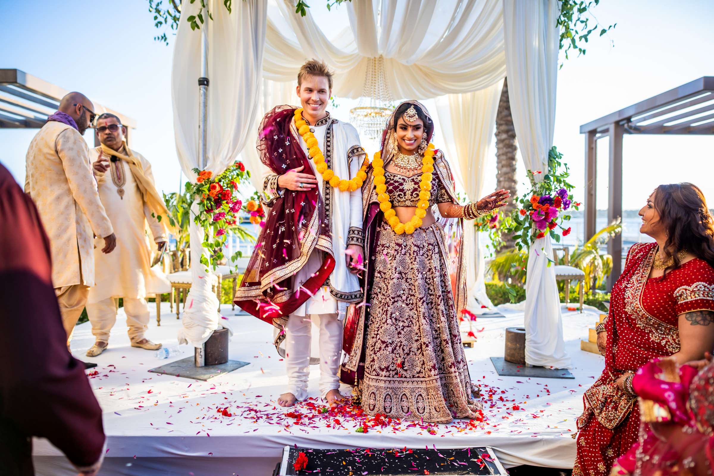 Hilton San Diego Bayfront Wedding coordinated by Reva Event, Shivani and Joey Wedding Photo #23 by True Photography