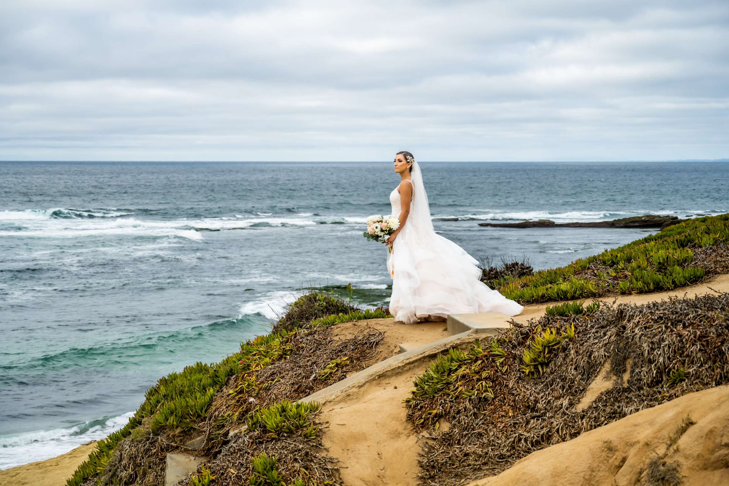 La Jolla Cove Rooftop Wedding coordinated by The Abbey Catering, Sabrina and Zachary Wedding Photo #83 by True Photography